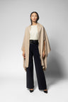 Wool/Cashmere Caress Wrap - Sandalwood
