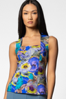 Redmane Top - Nara Print