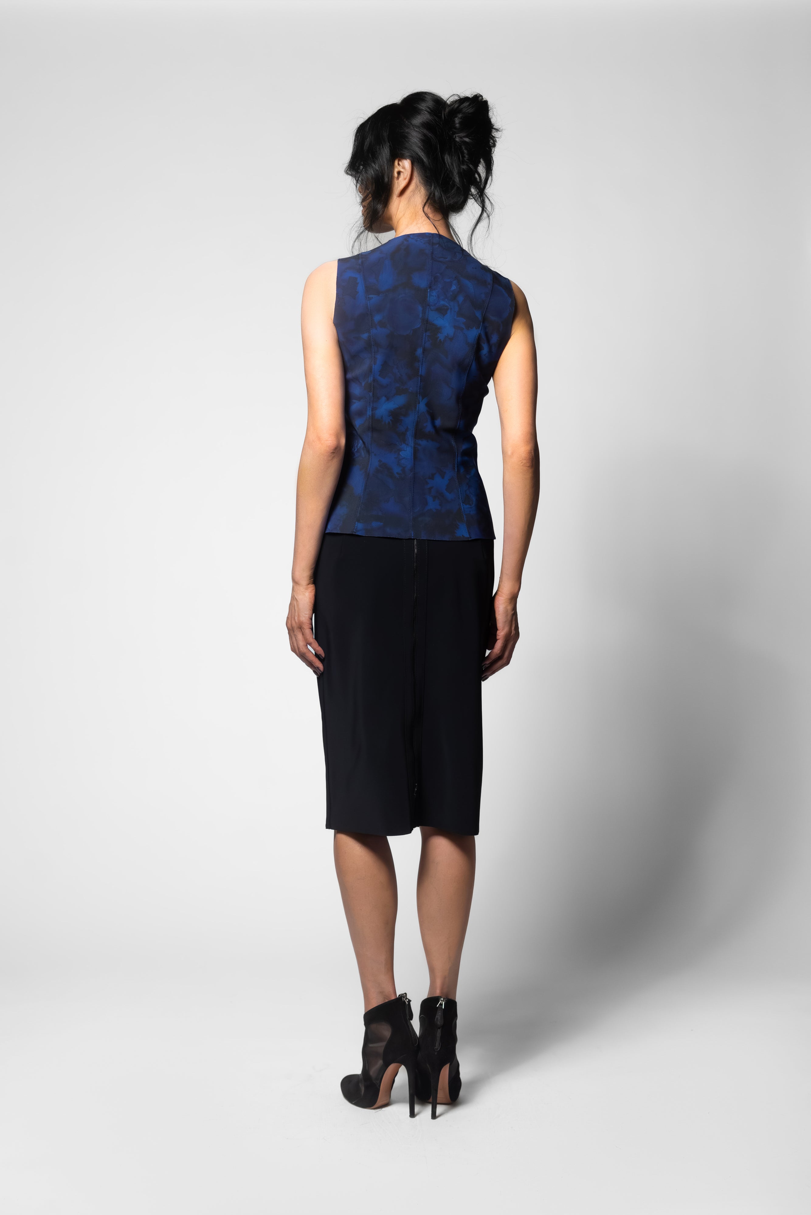 Redmane Top - Rocca Print