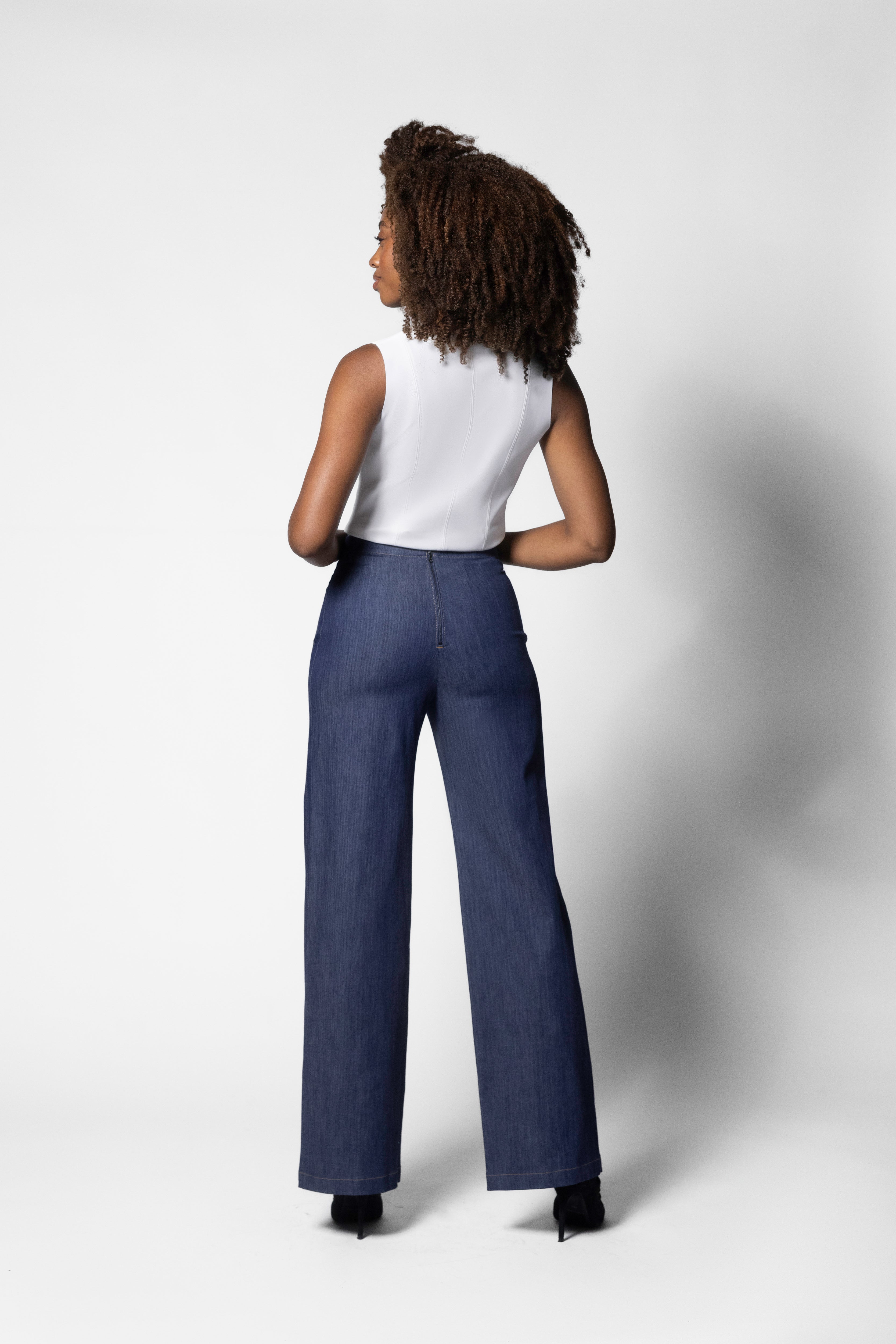 RADIANT snapballoon denim ブラック(M) RADIANT snapballoon denim ブラック(M)