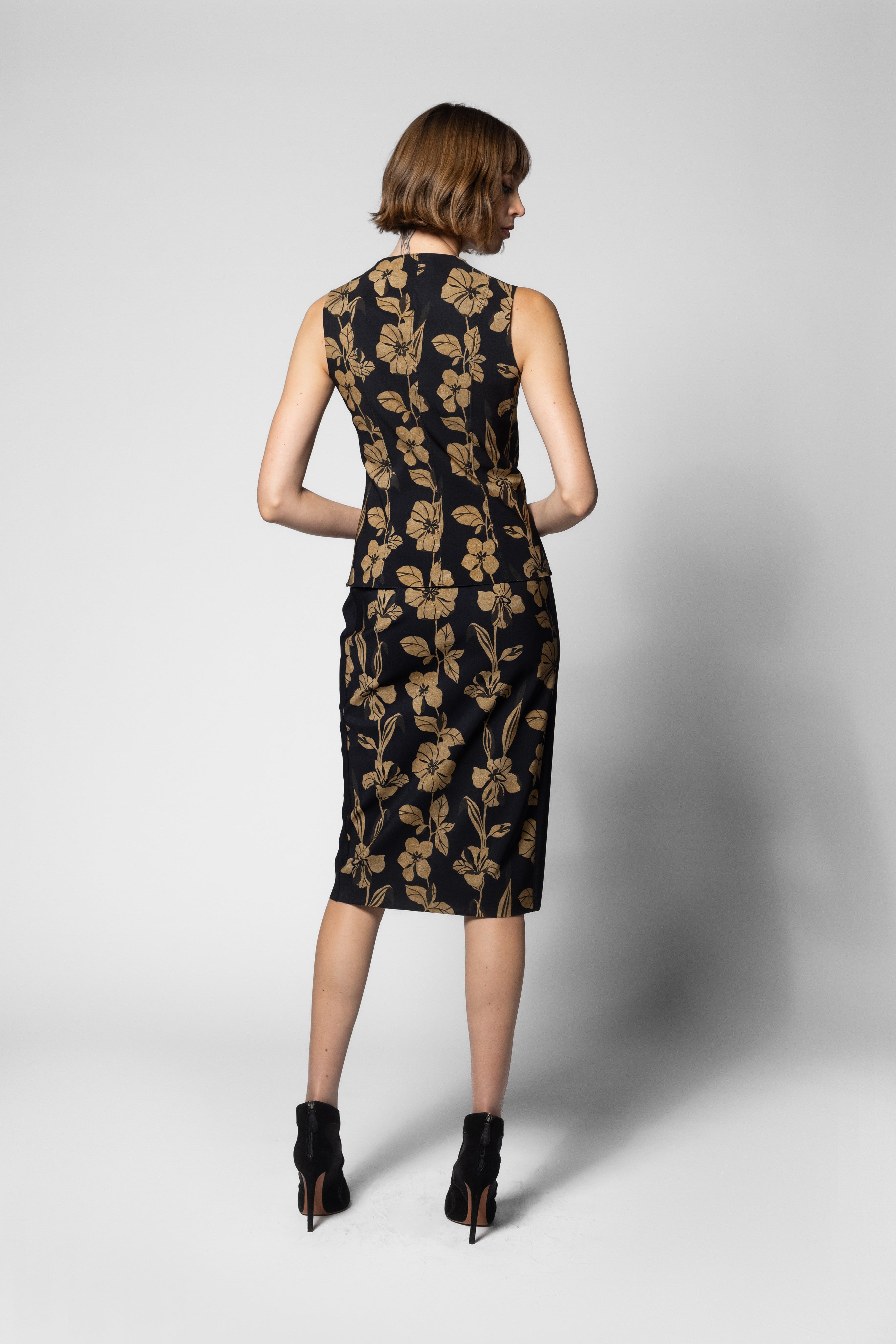 Redmane Top - Viterbo Print