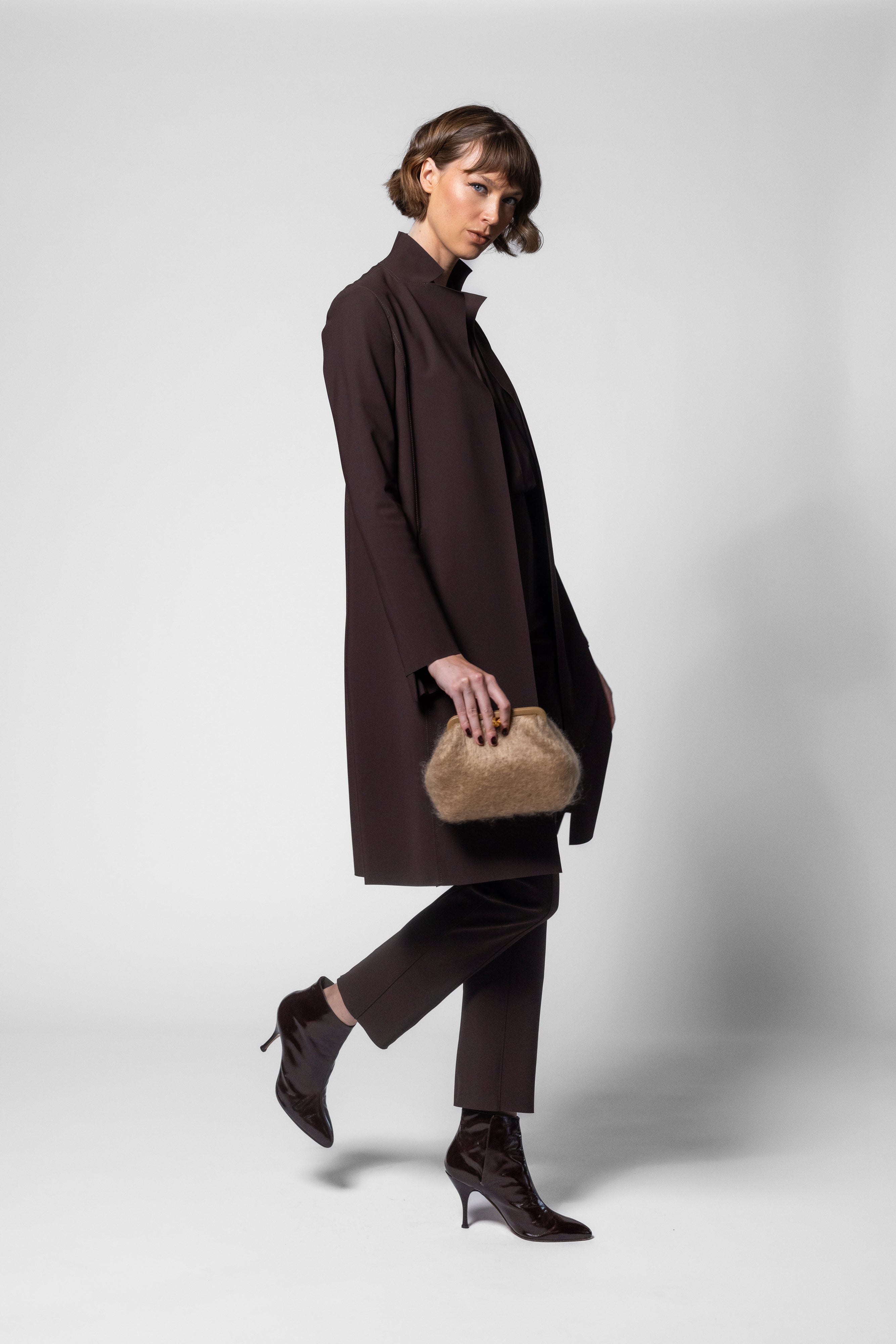 Reefer Coat - Espresso