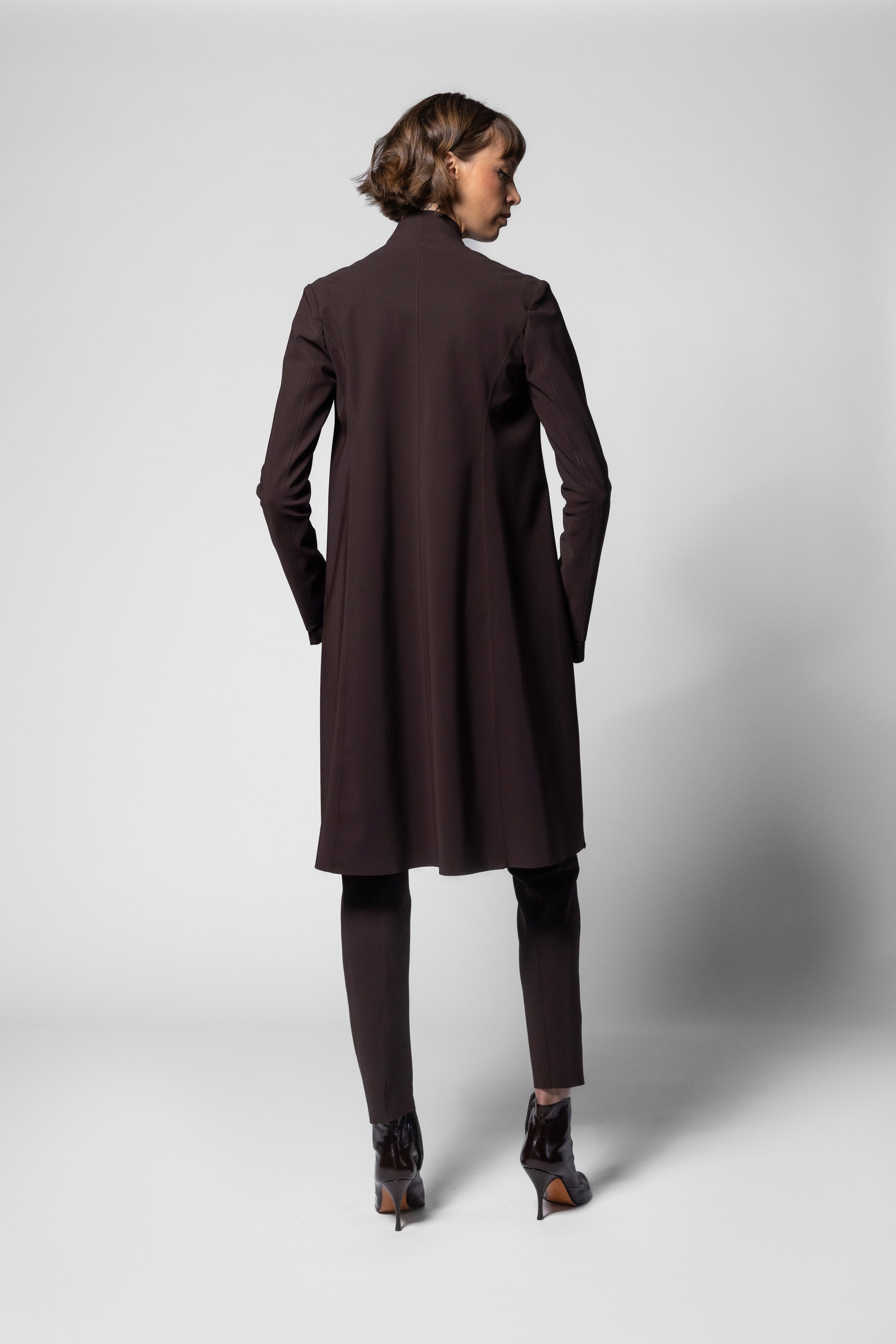 Reefer Coat - Espresso