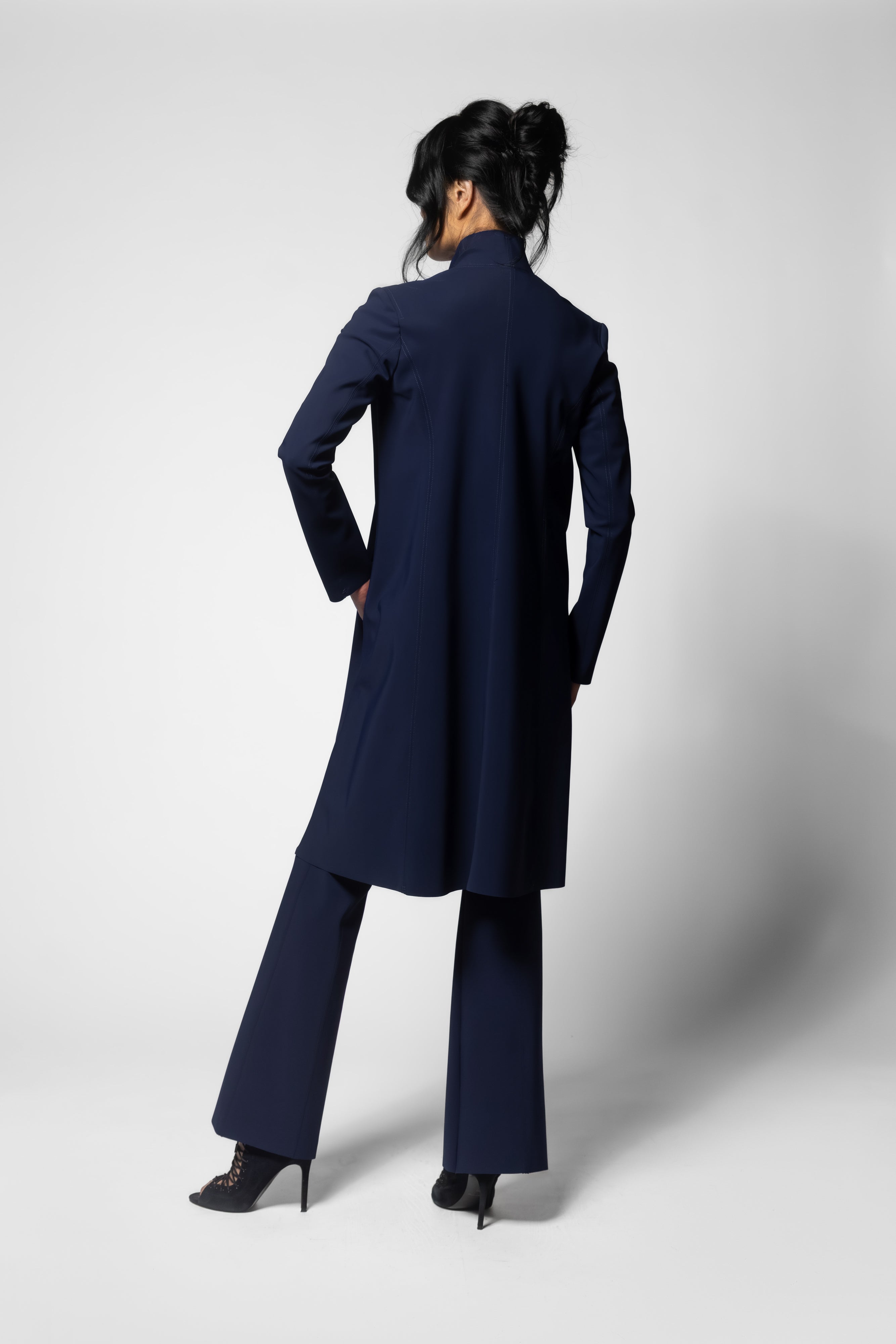Ameri　UNDRESSED BACK PLEATS COAT AMERI UNDRESSED】ブランド・古着のネット通販【TREFAC FASHION】