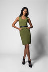 Ricarda Dress - Juniper