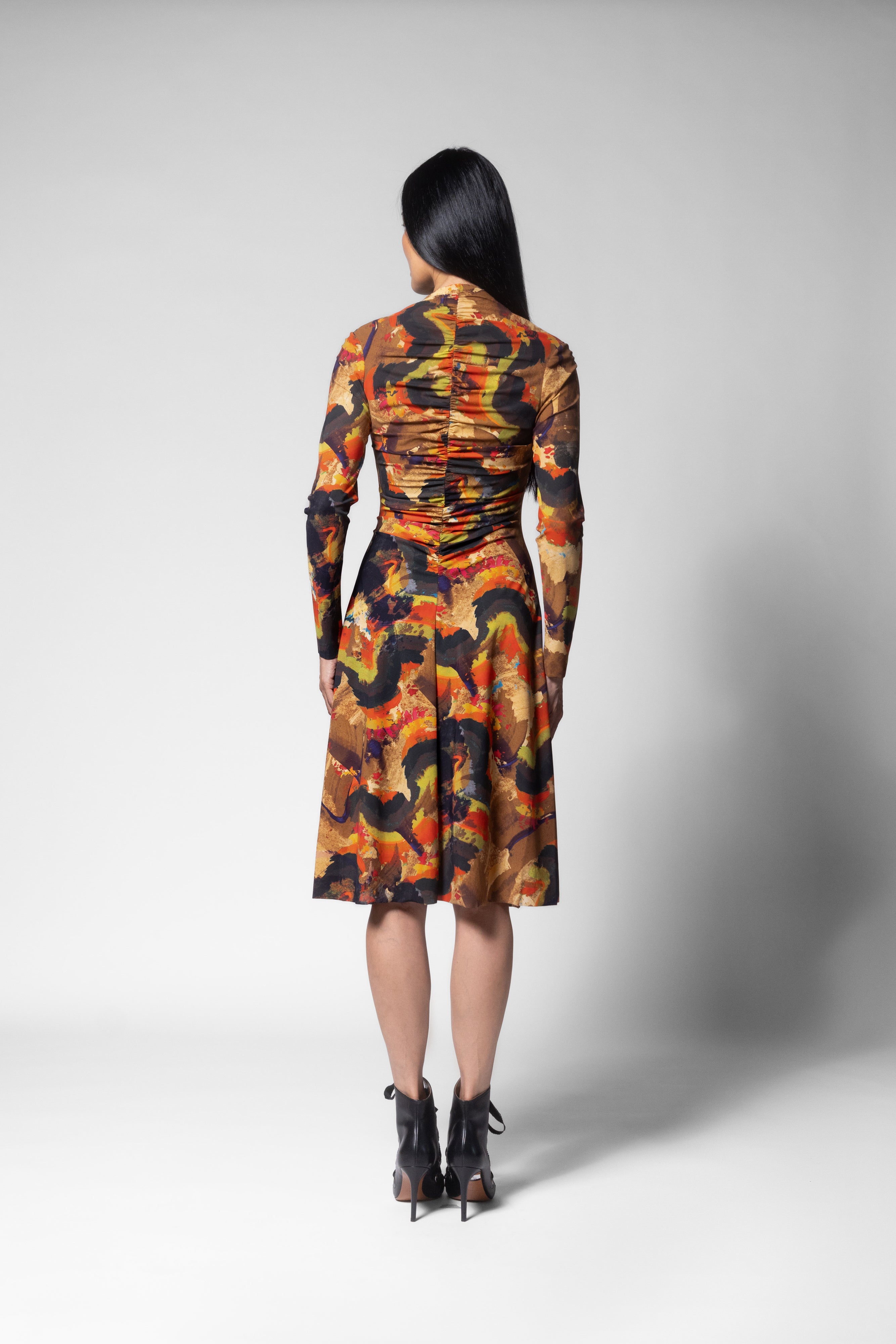 Riko Dress - Bursa Print