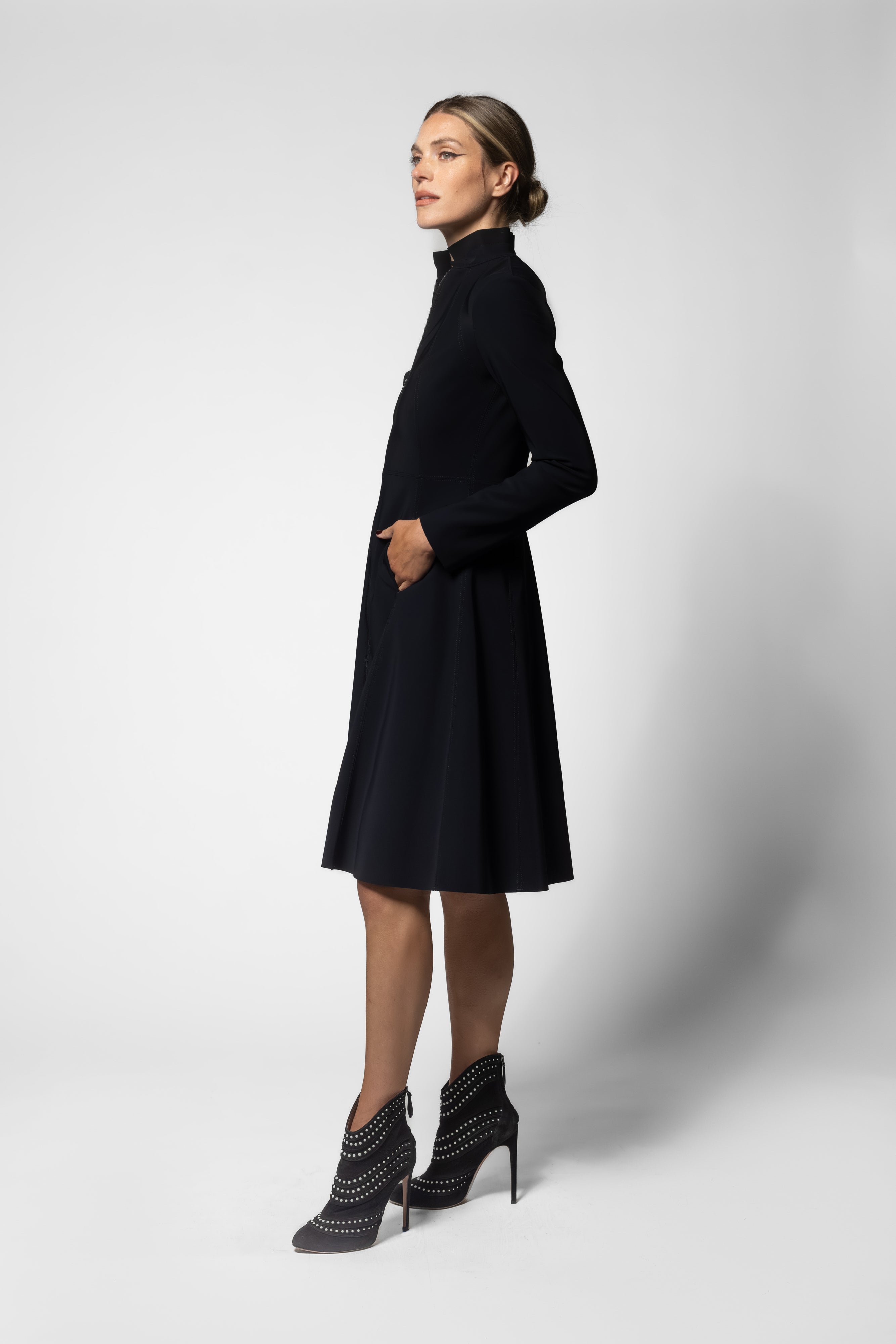 Risa Coat - Black – Maria Pinto