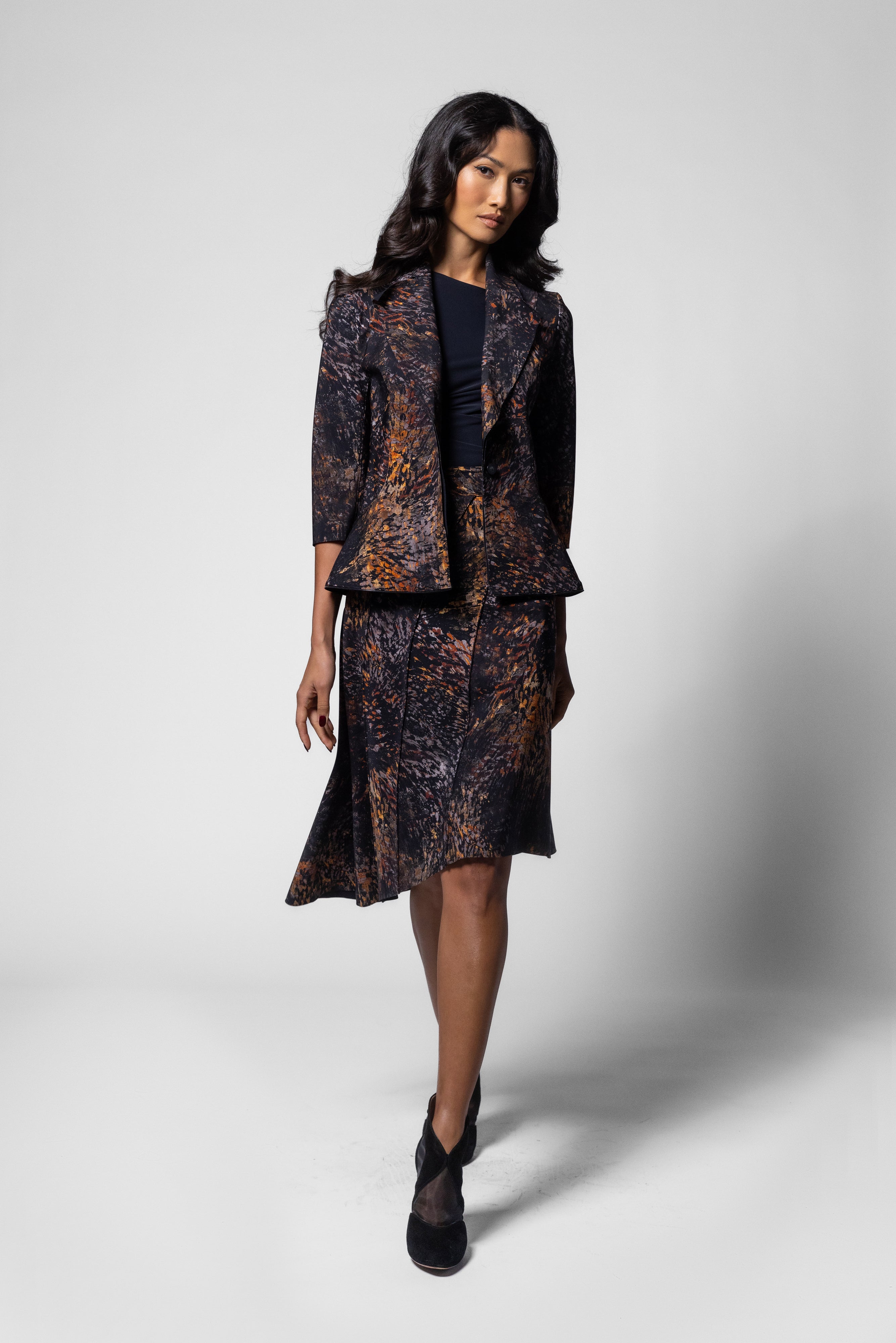 Romola Jacket - Cortona Print