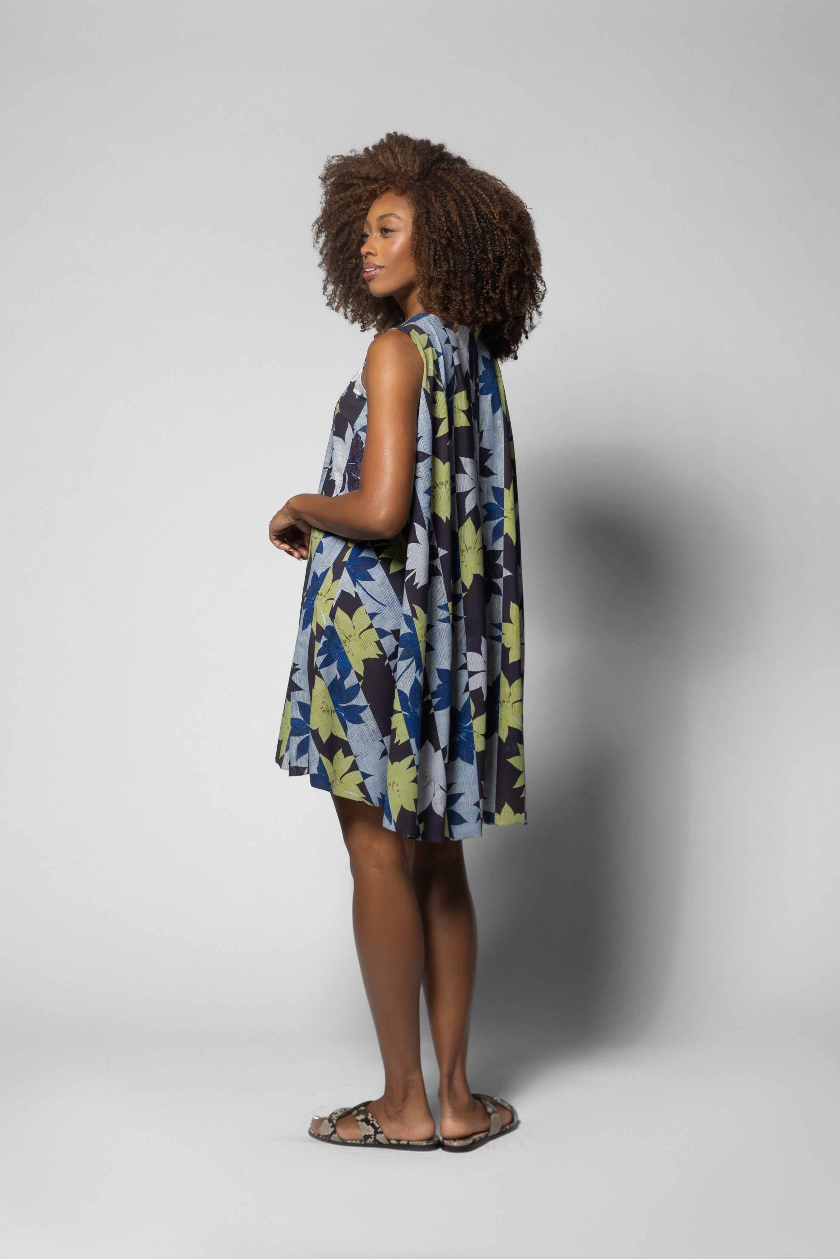 Rose 2 Dress - Tolfa Print