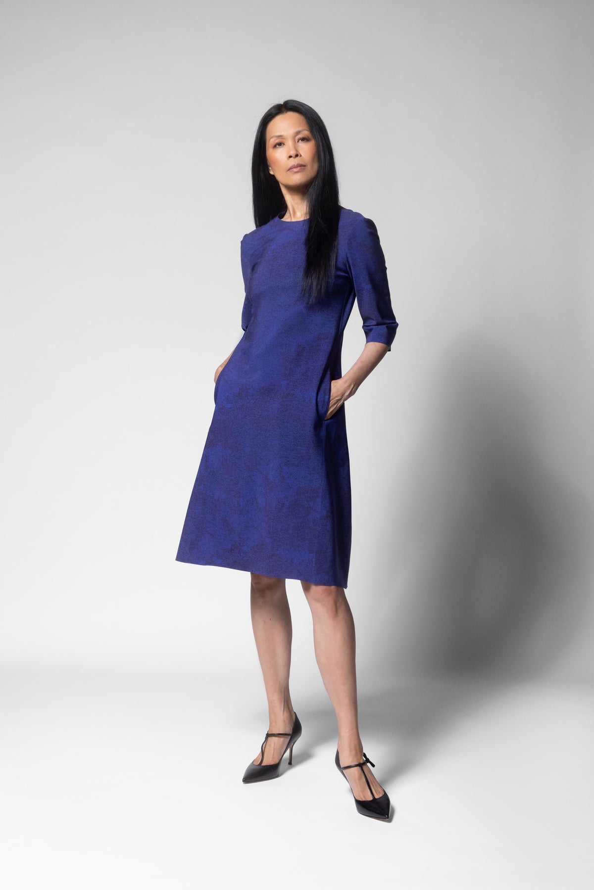 Rosemary Dress - Aegean Print