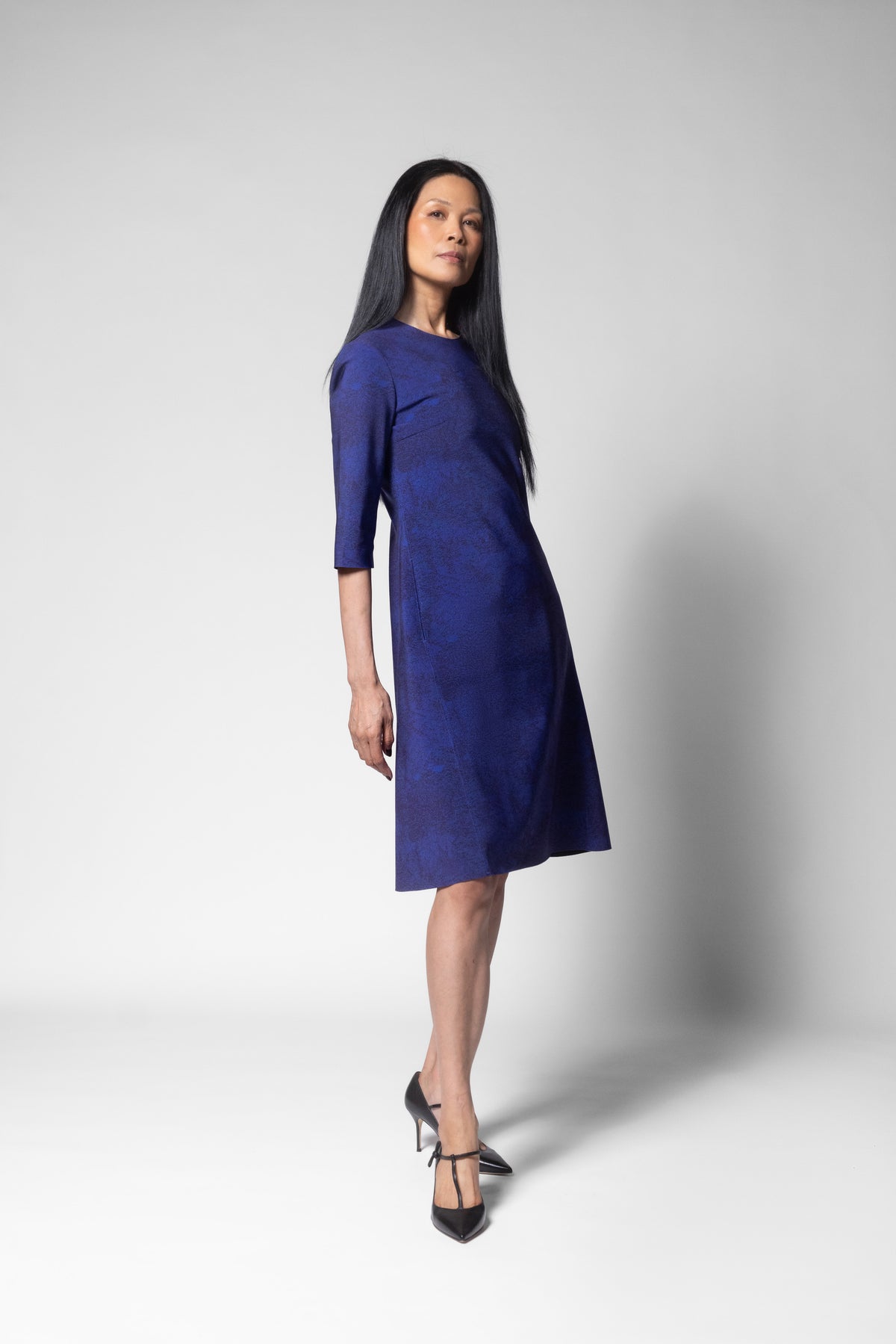 Rosemary Dress - Aegean Print