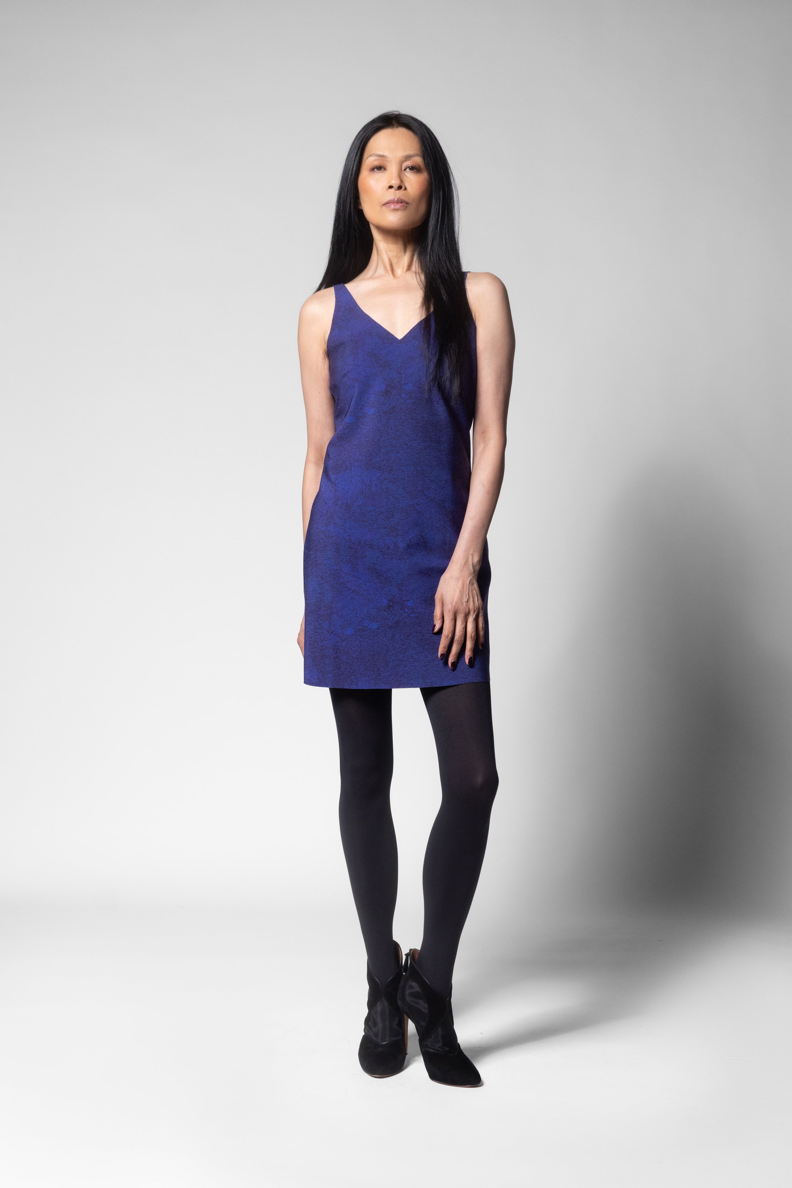 Roshan Mini Tunic - Aegean Print