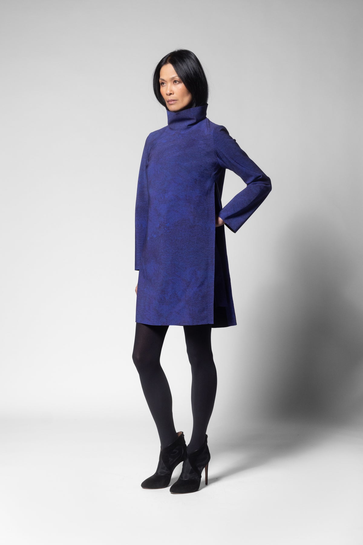 Roshan Mini Tunic - Aegean Print