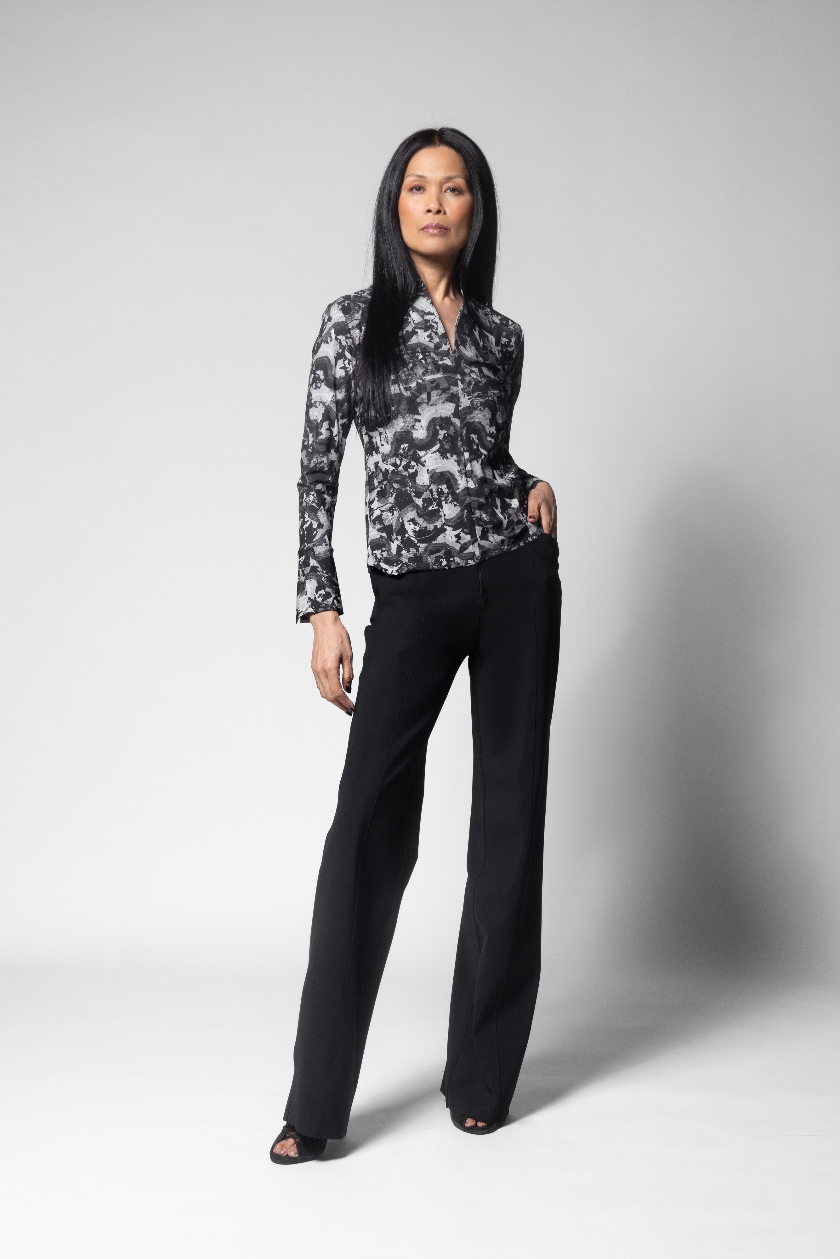 Selena Blouse - Izmit Print