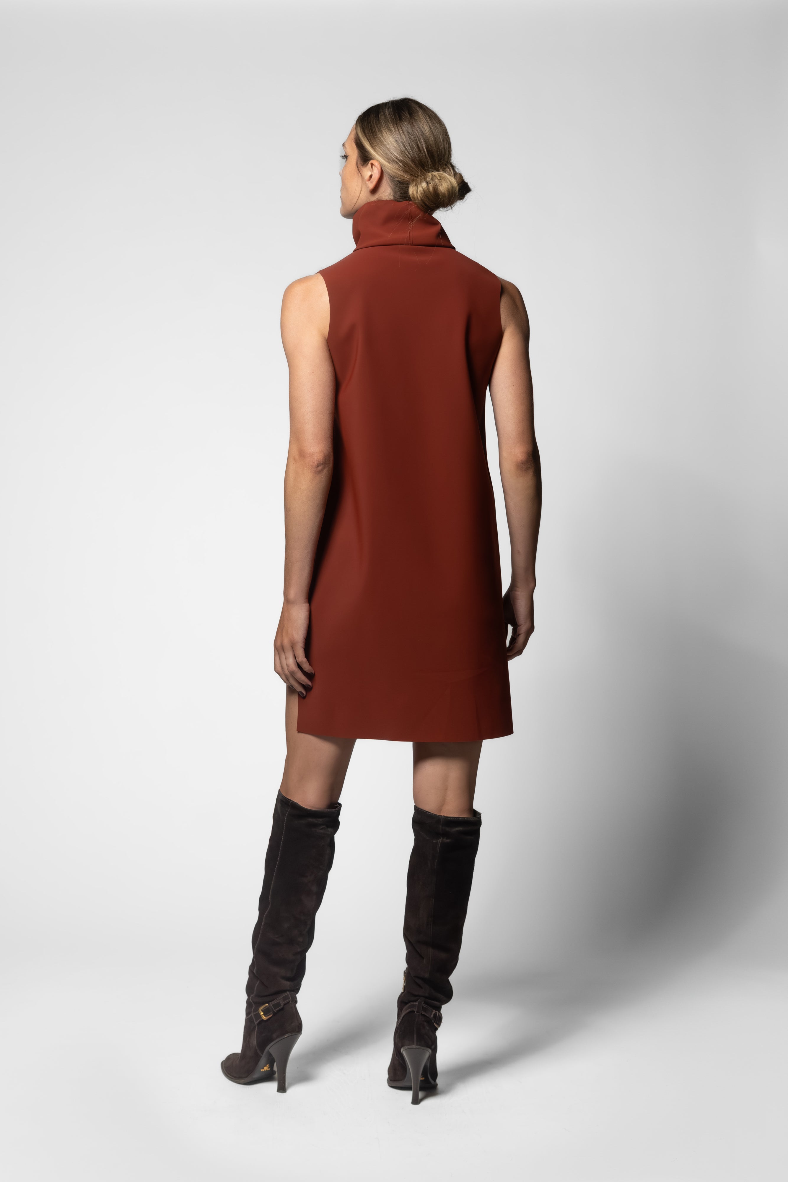 Sharon Mini Tunic - Umber
