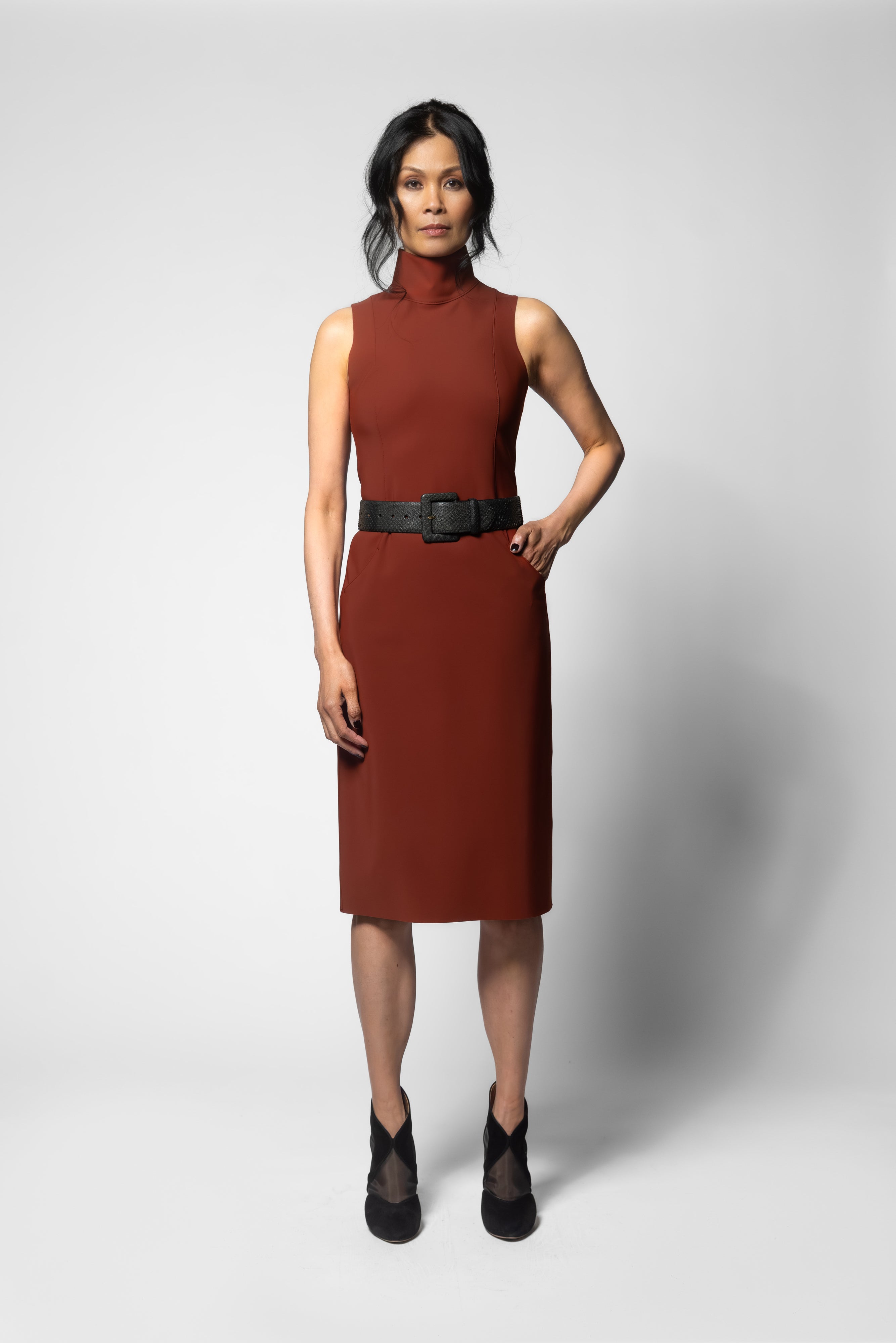 Tabitha 2 Dress - Umber