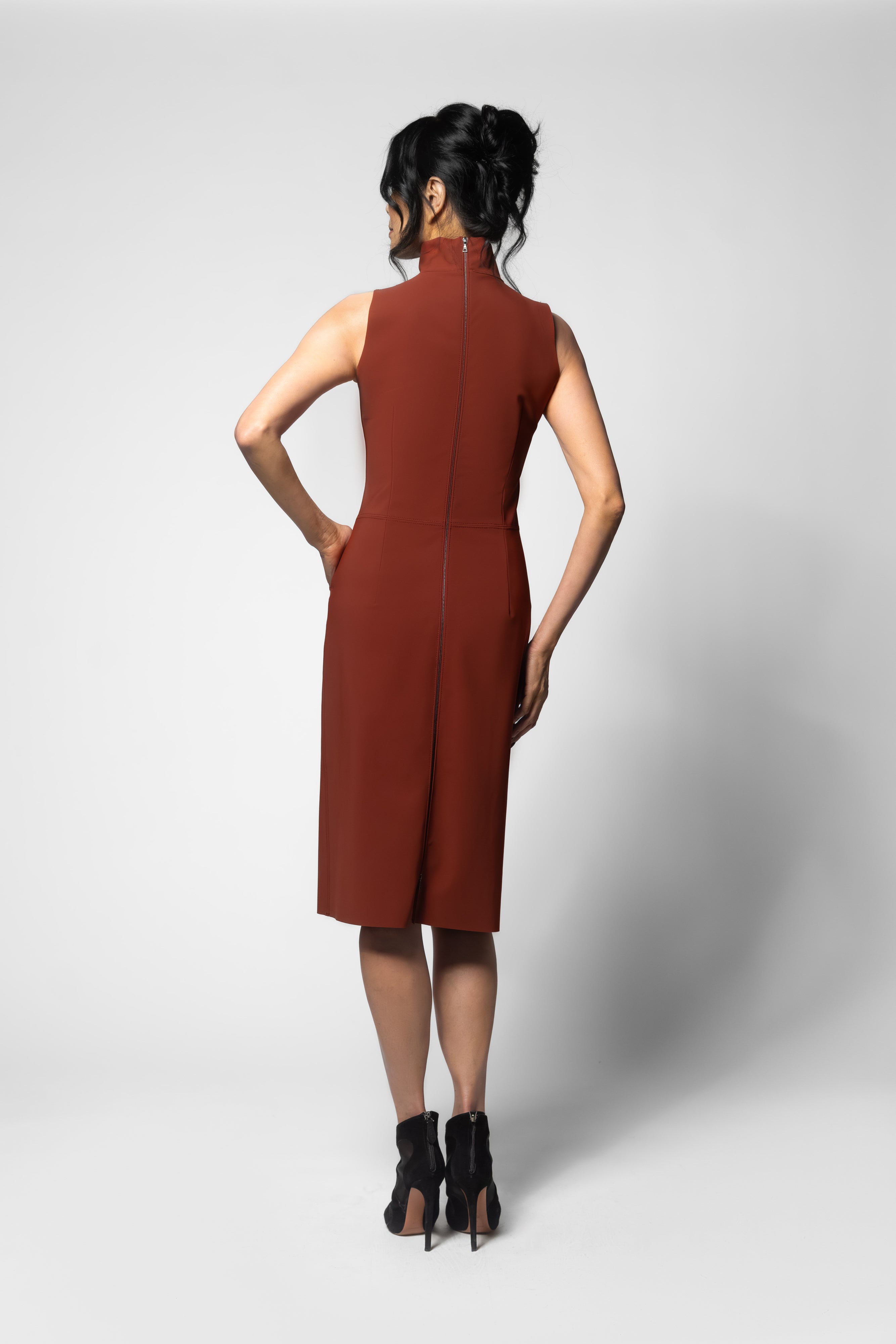 Tabitha 2 Dress - Umber