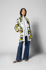 Talita Coat - Brasilia Print