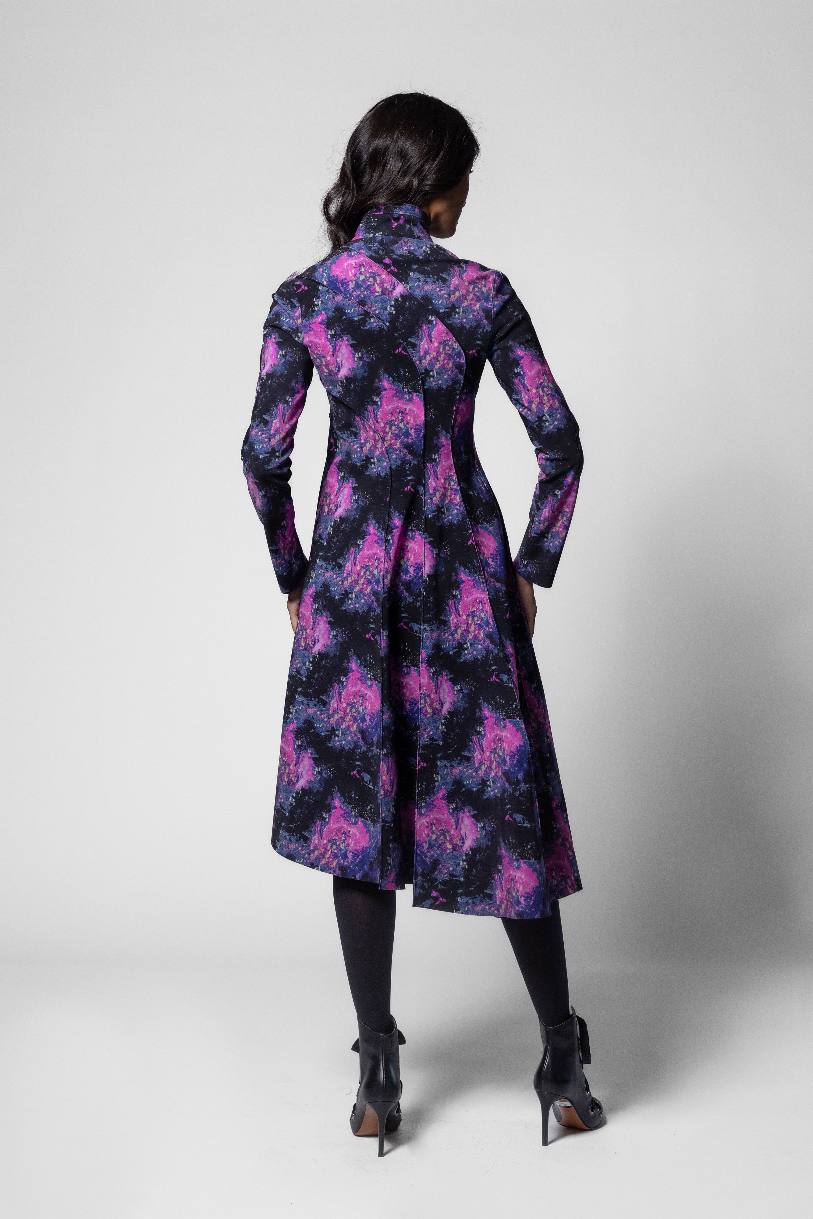 Vikander Coat - Genzano Print