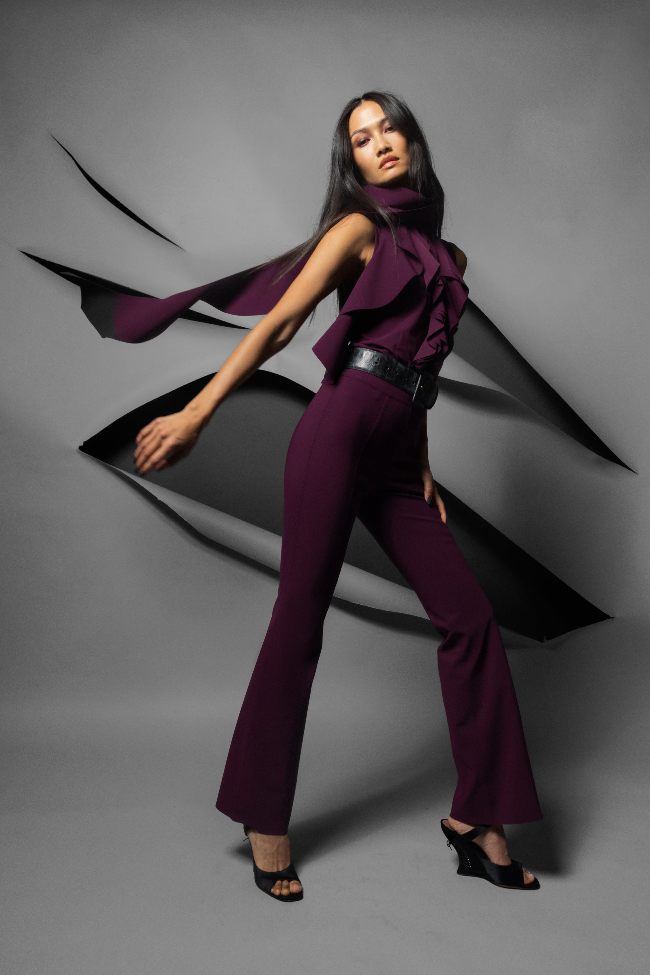 Form Wave Scarf - Gamay