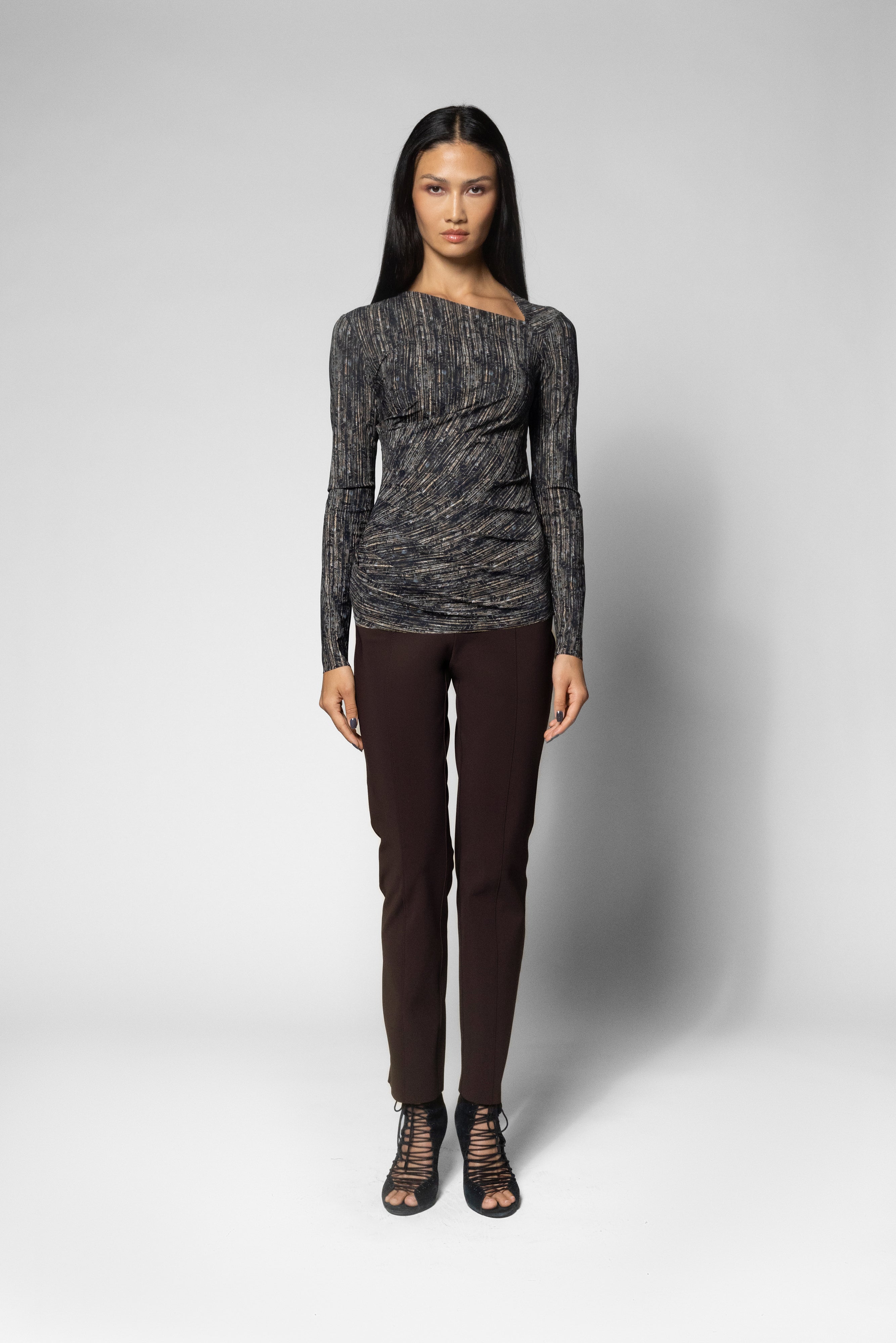 Viveka Top - Izmir Print