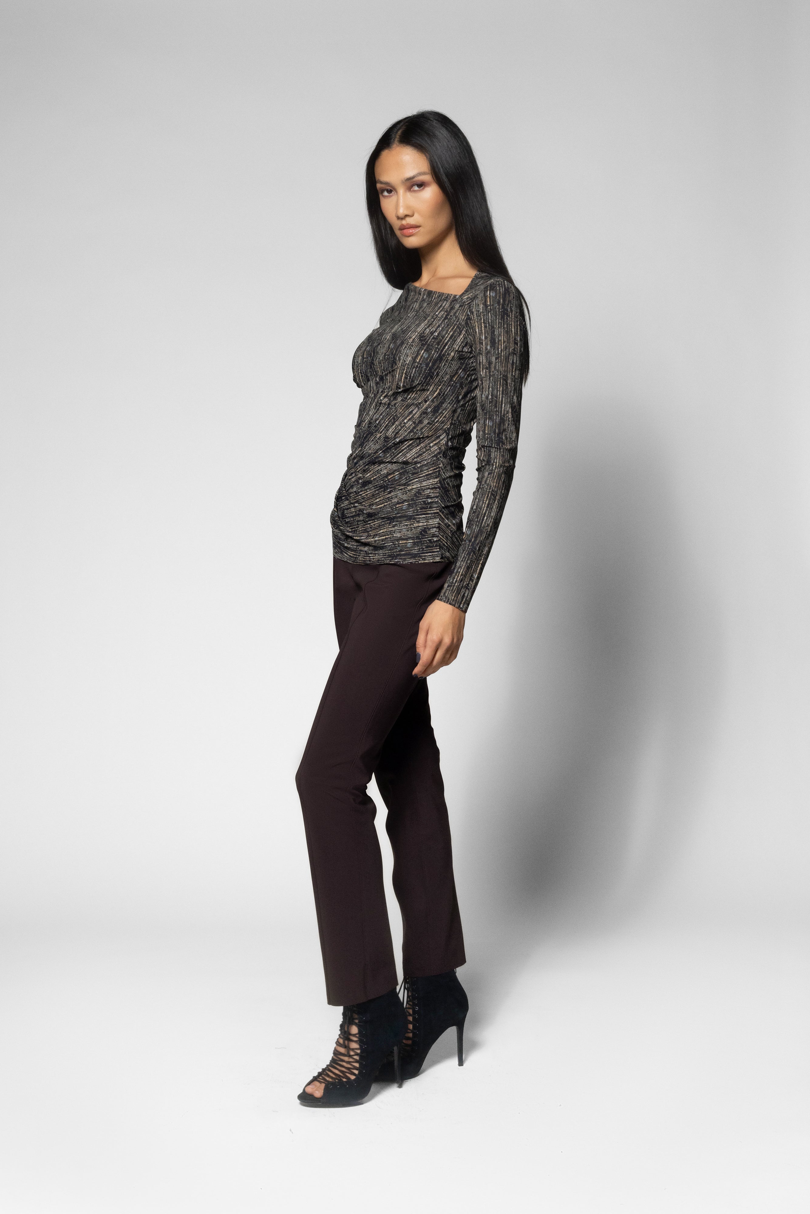 Viveka Top - Izmir Print