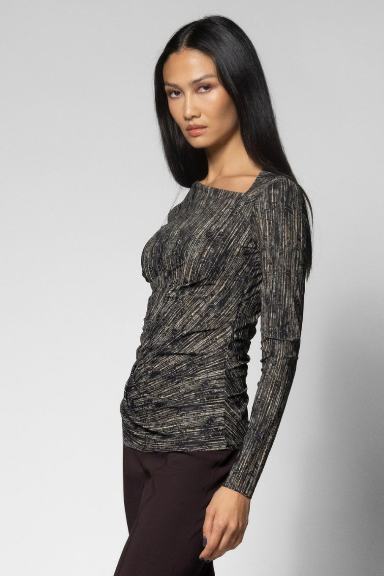 Viveka Top - Izmir Print