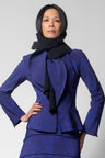 Form Wave Scarf - Aegean Print