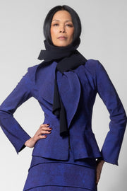 Form Wave Scarf - Aegean Print