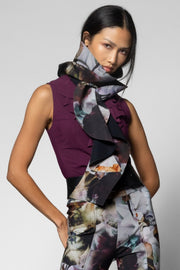 Form Wave Scarf - Ankara Print