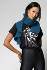 Form Wave Scarf - Mavi