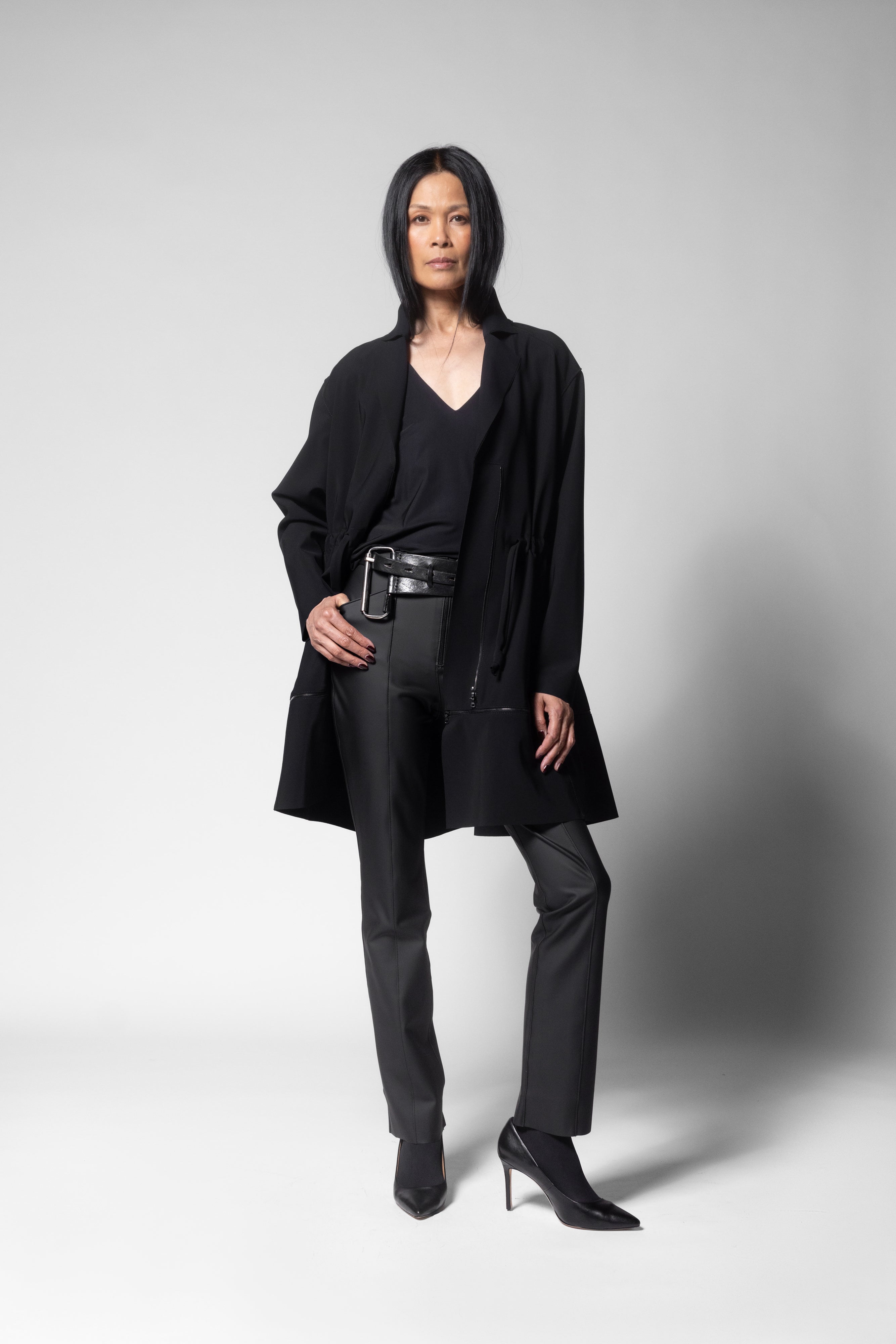 Zambak Coat - Black