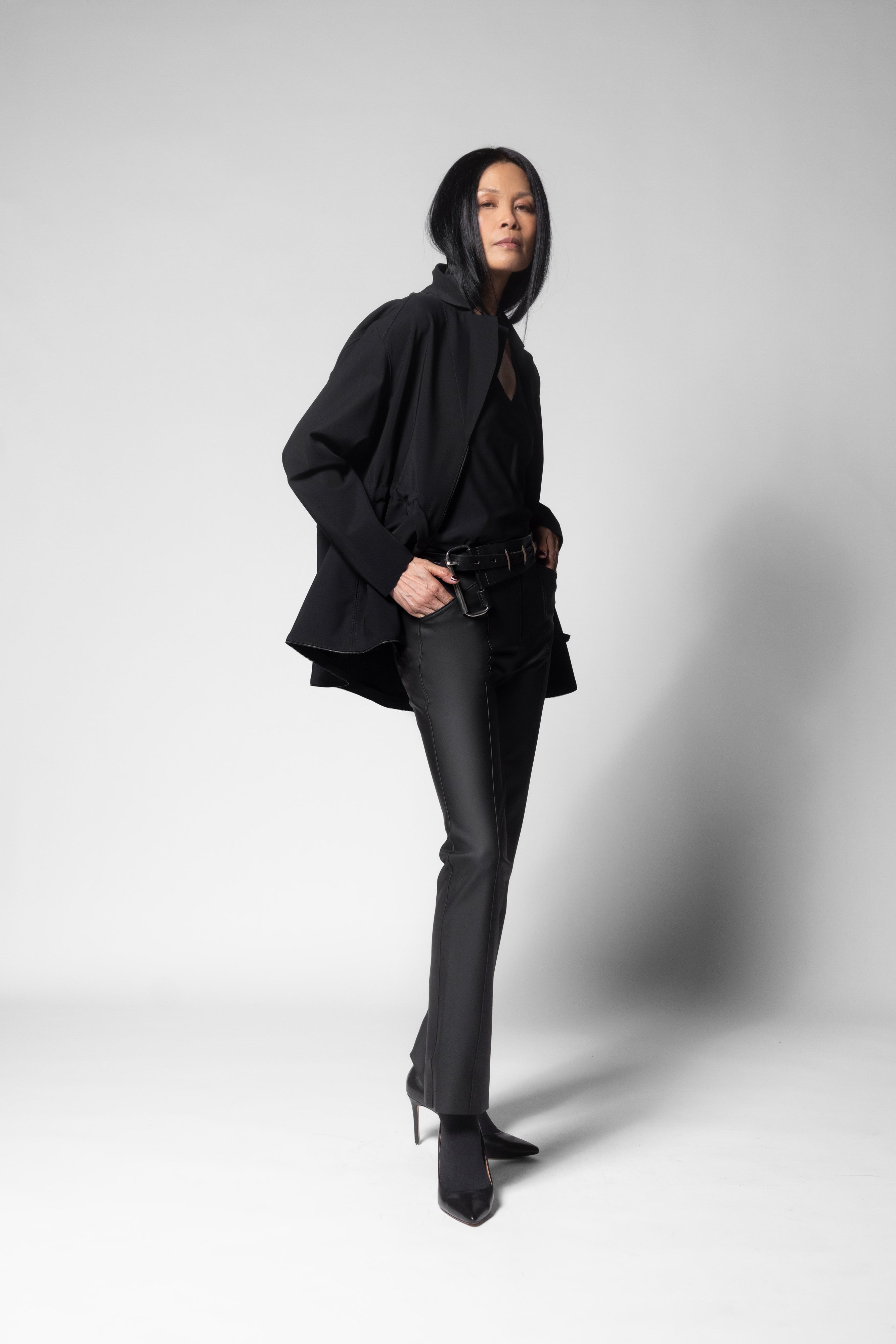 Zambak Coat - Black