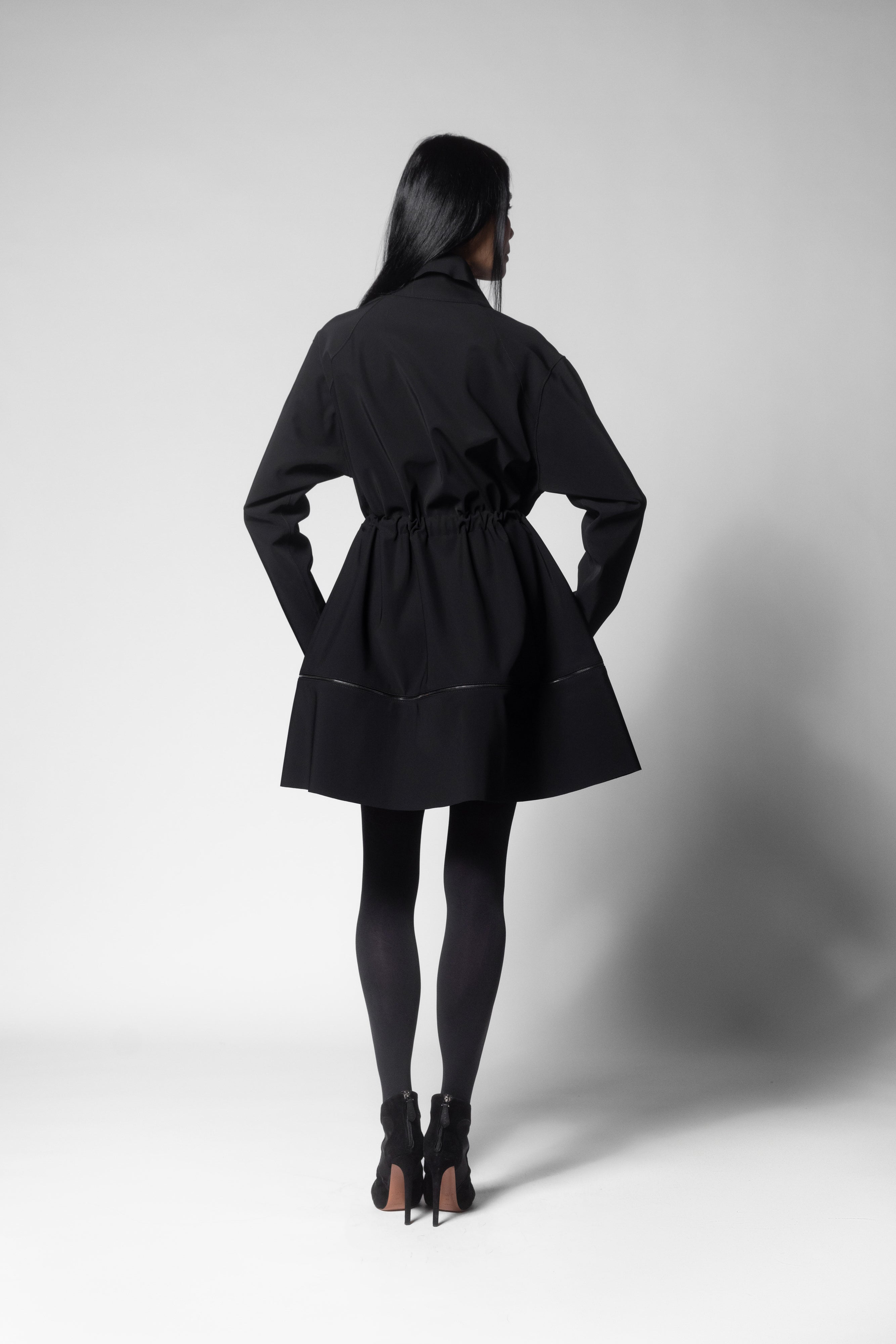 Zambak Coat - Black