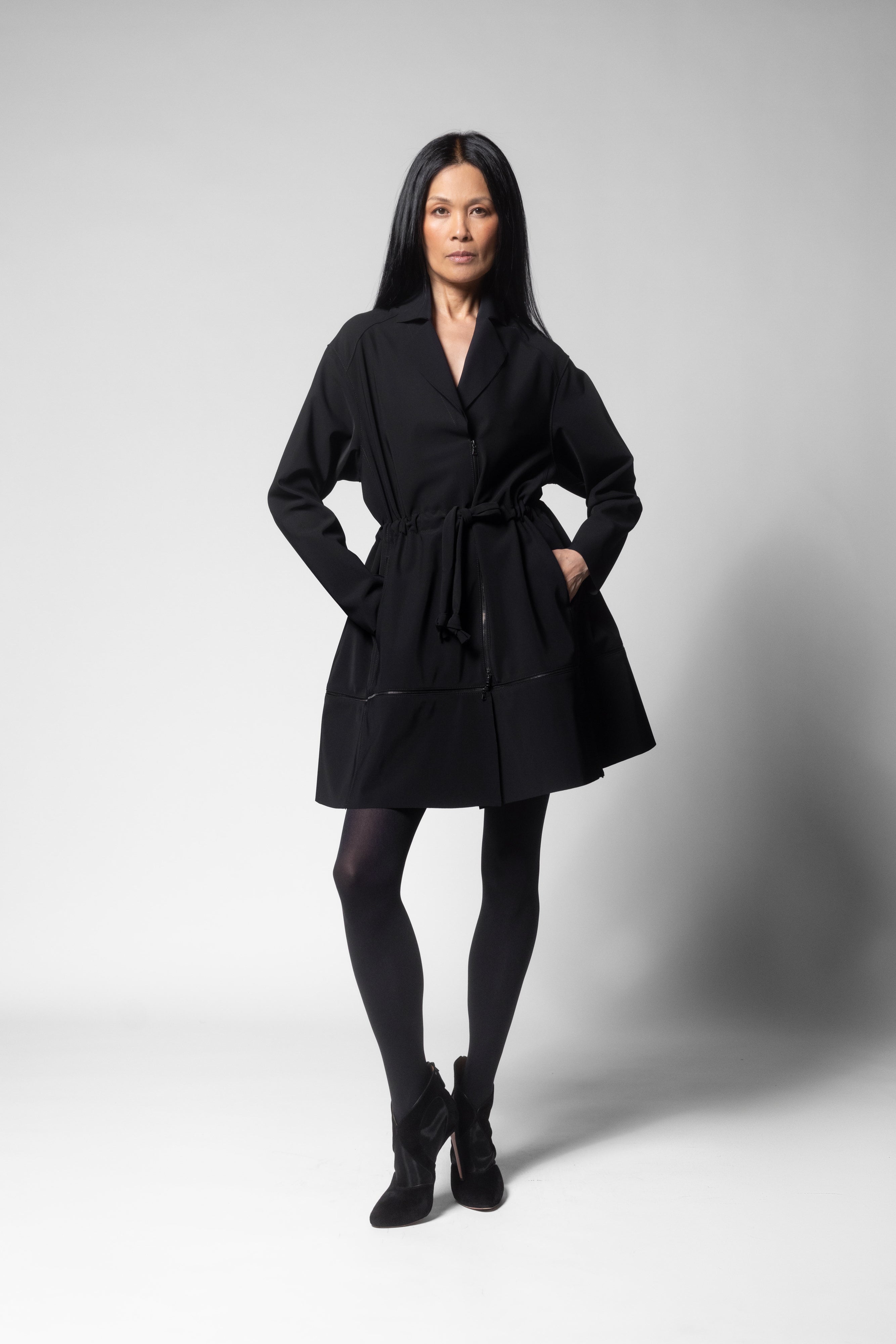 Zambak Coat - Black
