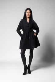 Zambak Coat - Black