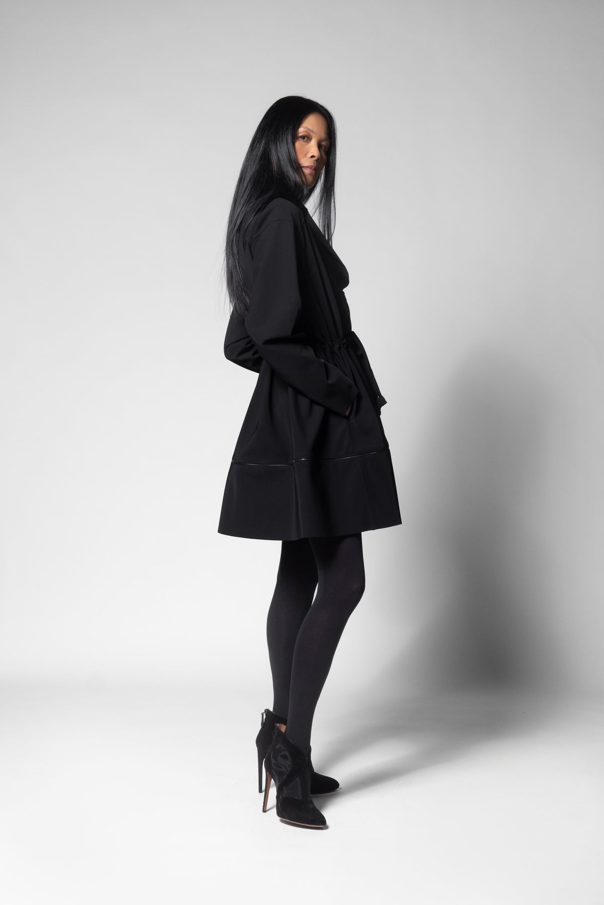 Zambak Coat - Black