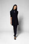 Zena Mini Tunic - Black
