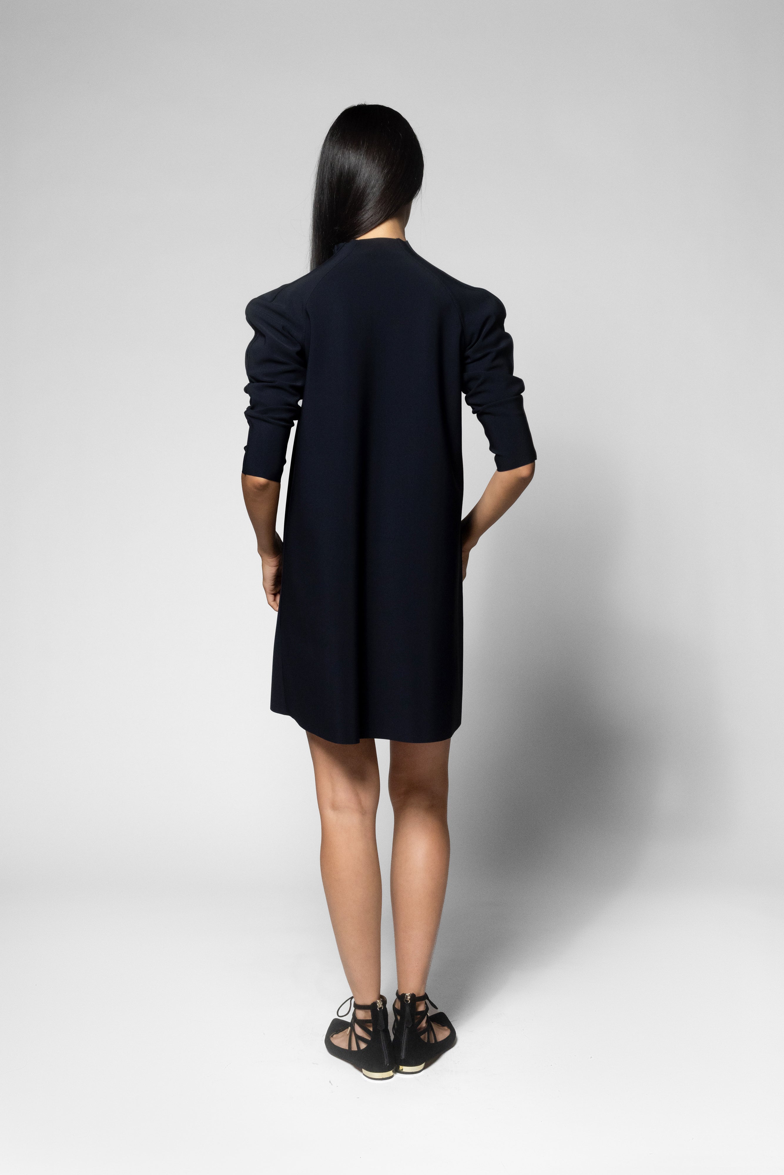 Zena Mini Tunic - Black