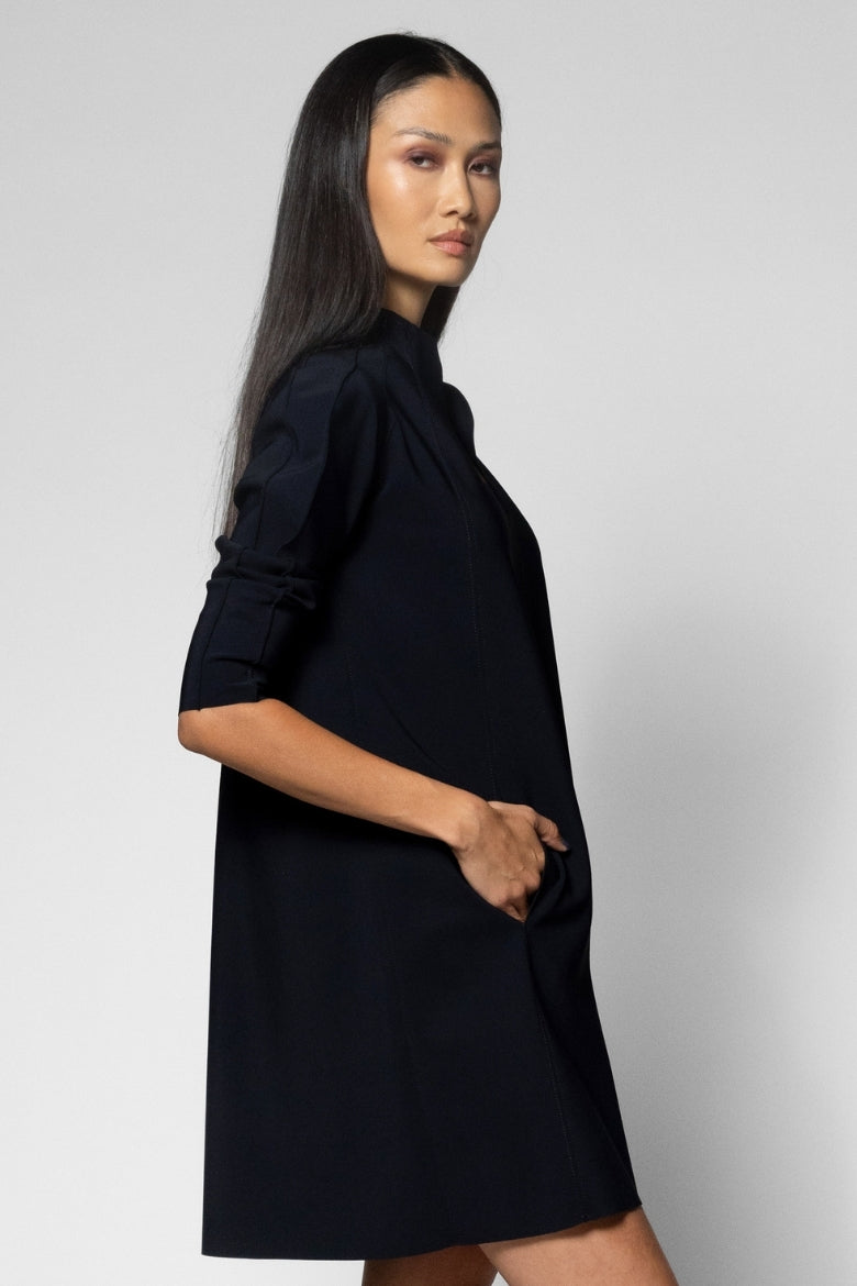 Zena Mini Tunic - Black
