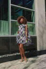 Rose 2 Dress - Tolfa Print