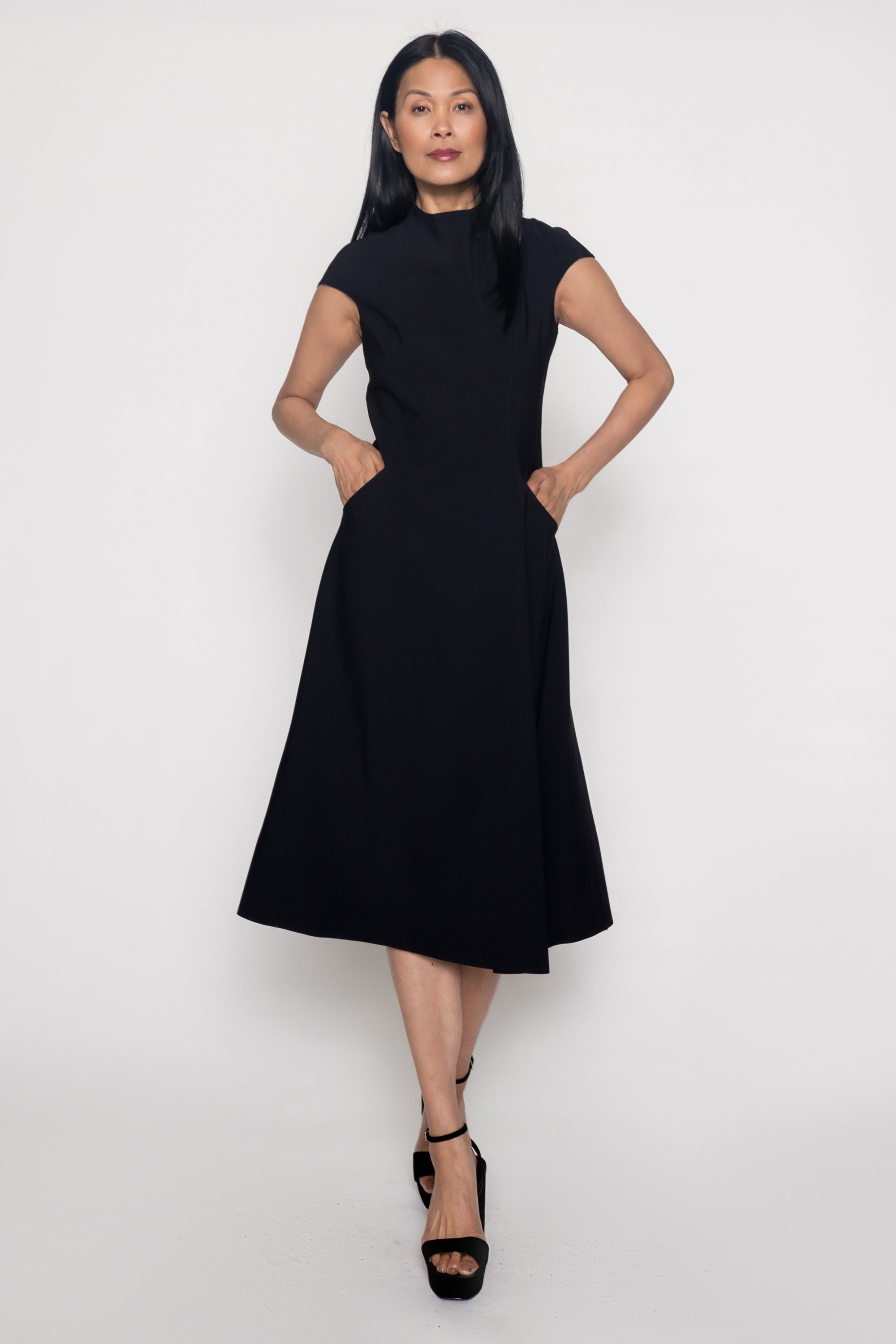 Delphine Dress - Black