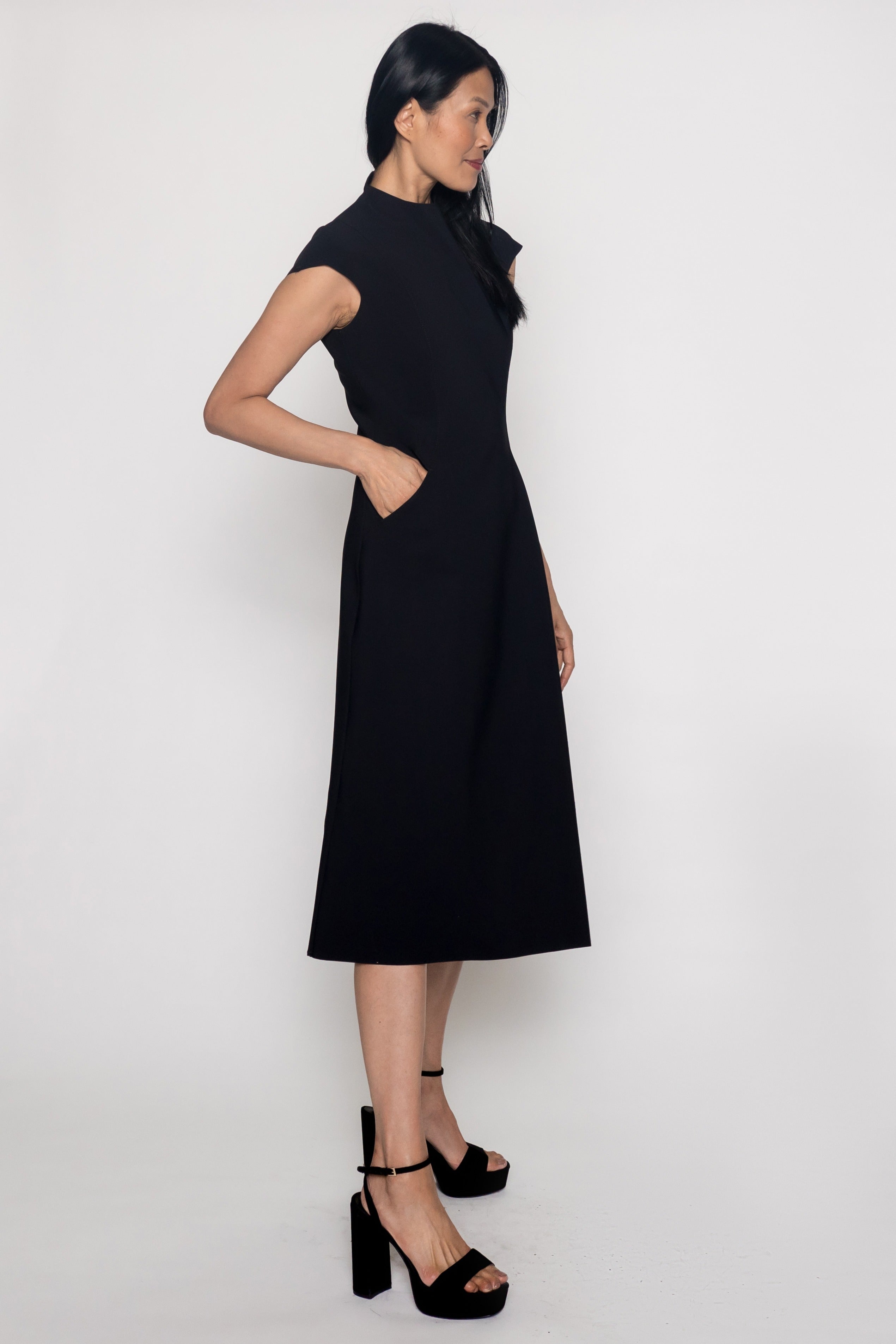 Delphine Dress - Black