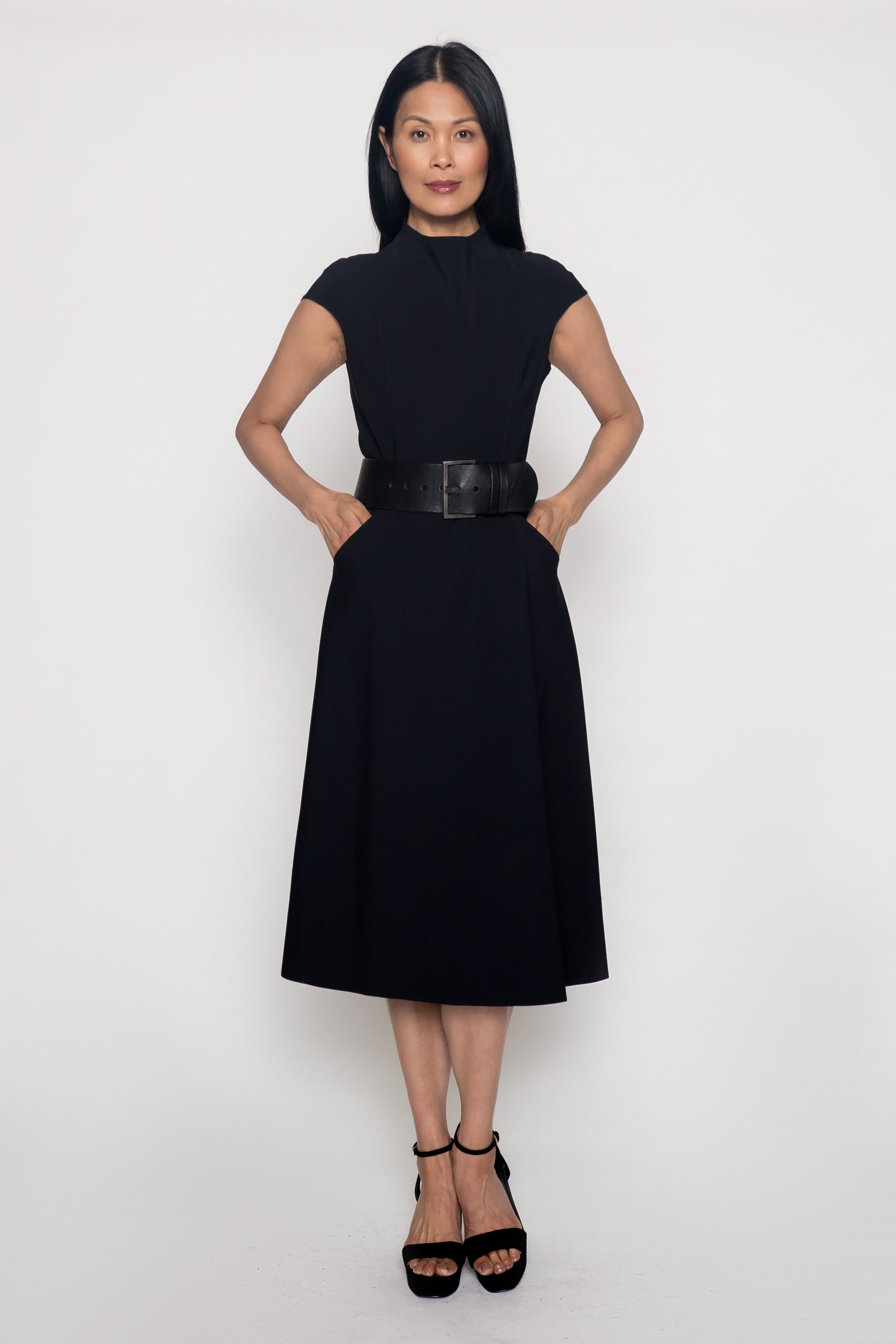 Delphine Dress - Black