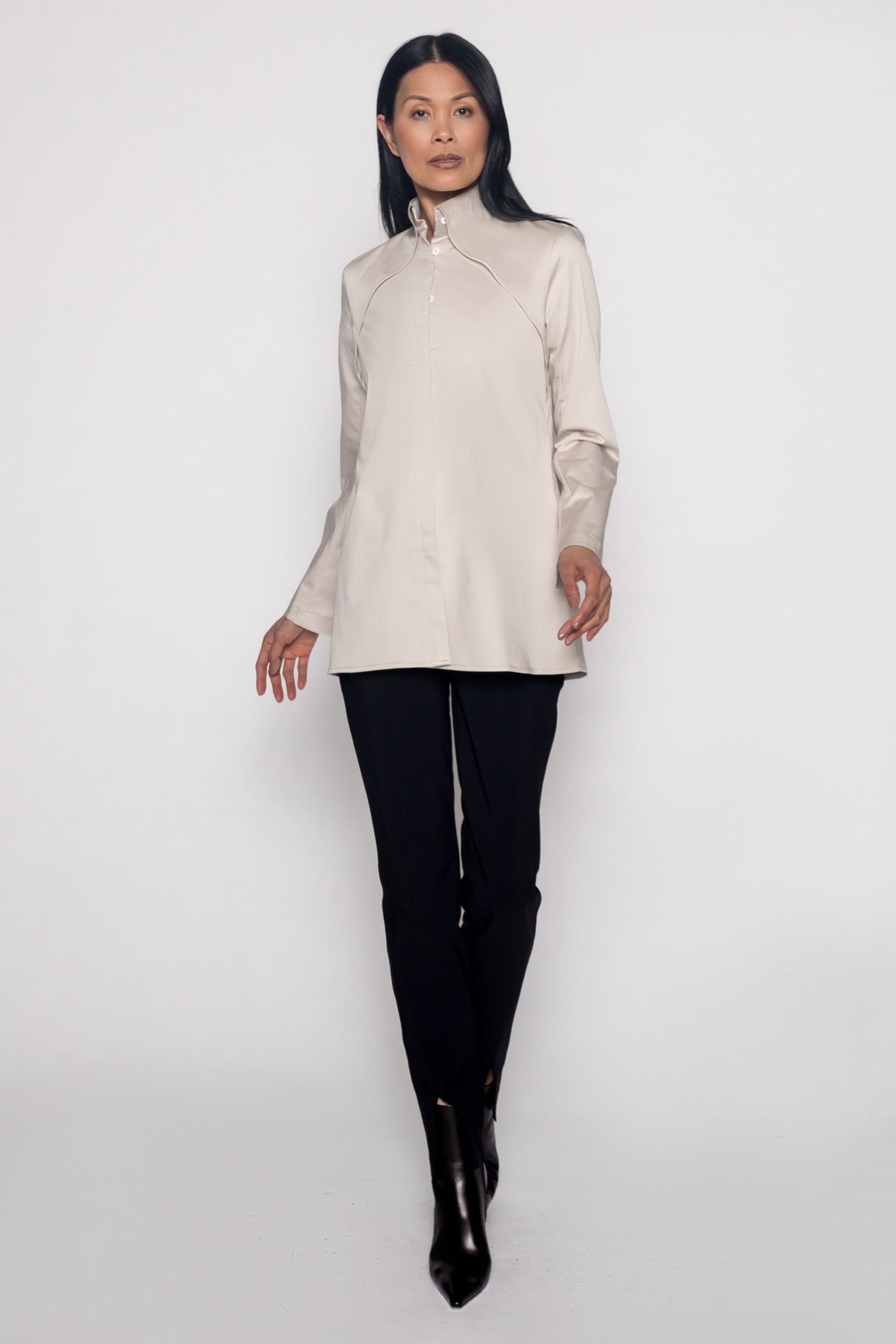 Keaton Blouse - Champagne