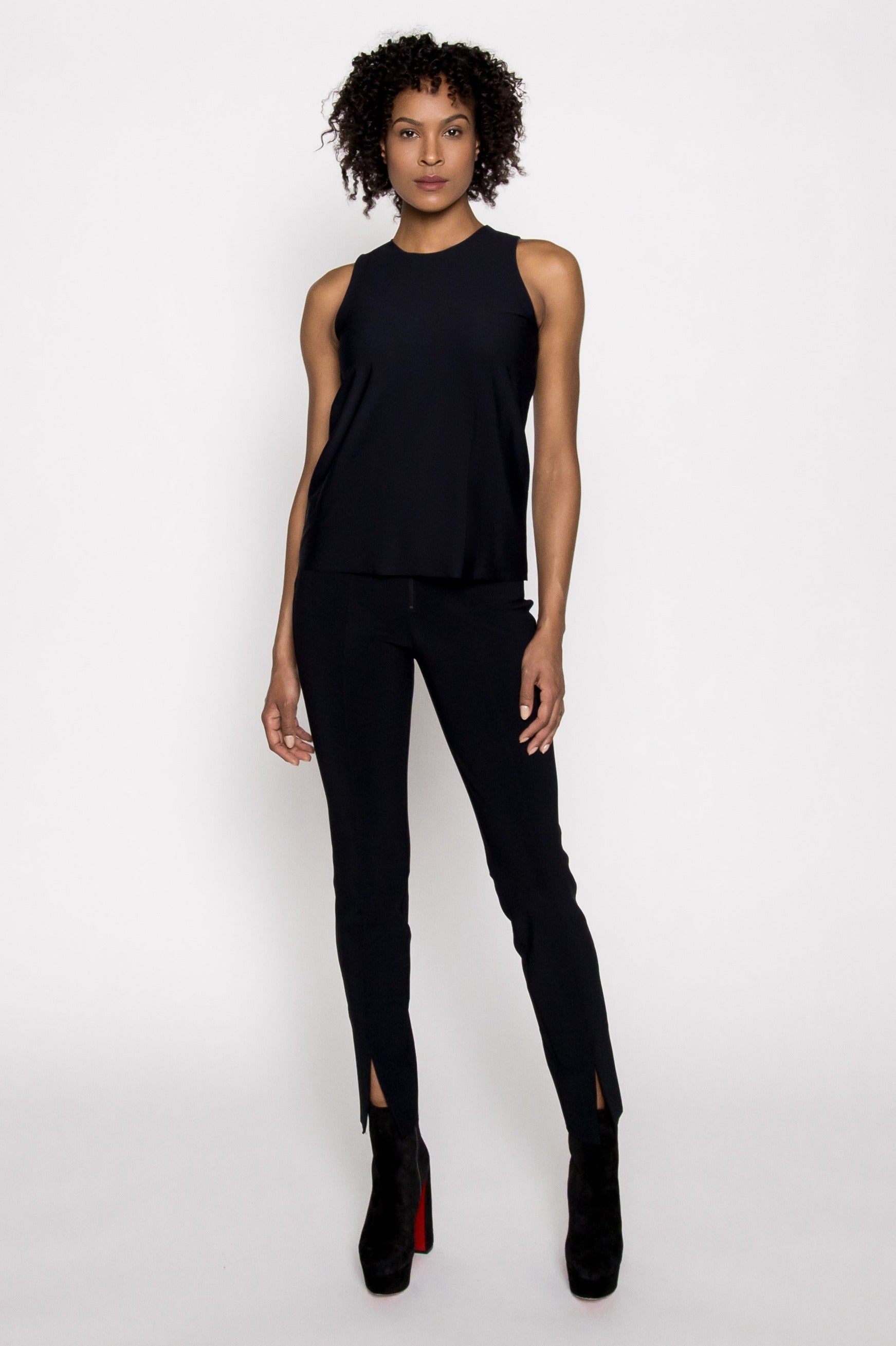 Racer 22 Top - Black